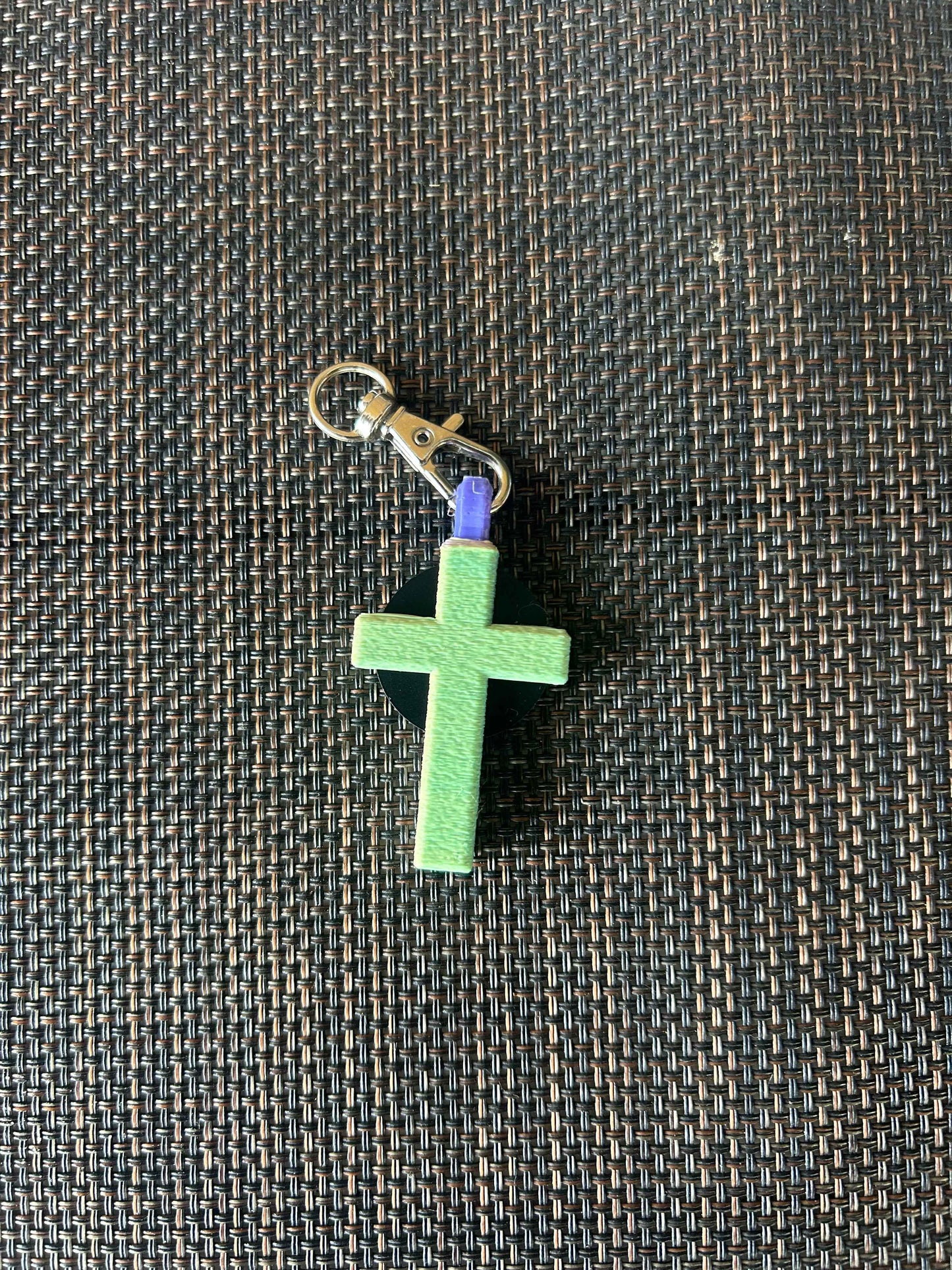NFC Christian Cross Keychain – Tap into the Word