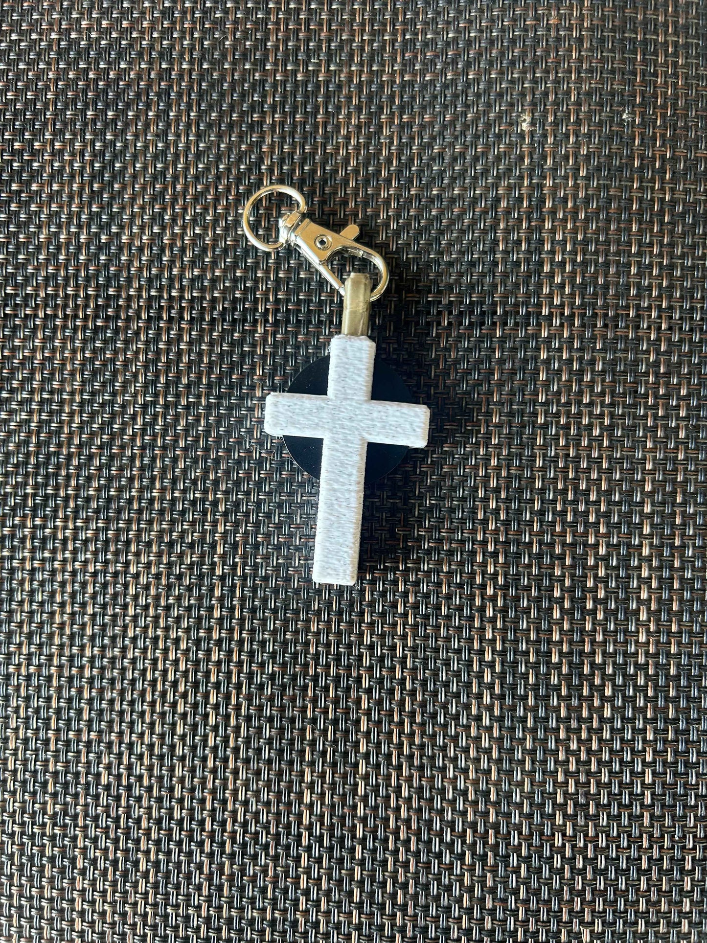 NFC Christian Cross Keychain – Tap into the Word