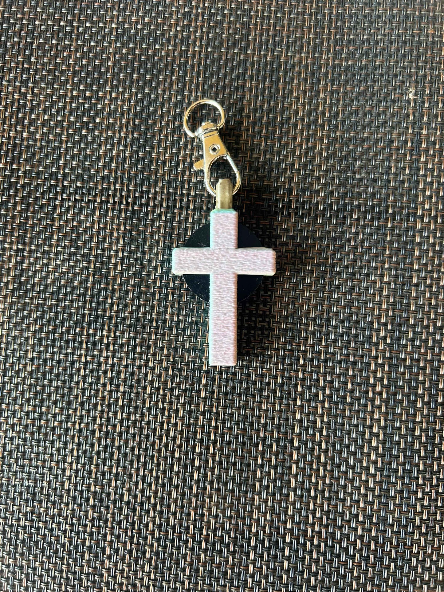 NFC Christian Cross Keychain – Tap into the Word