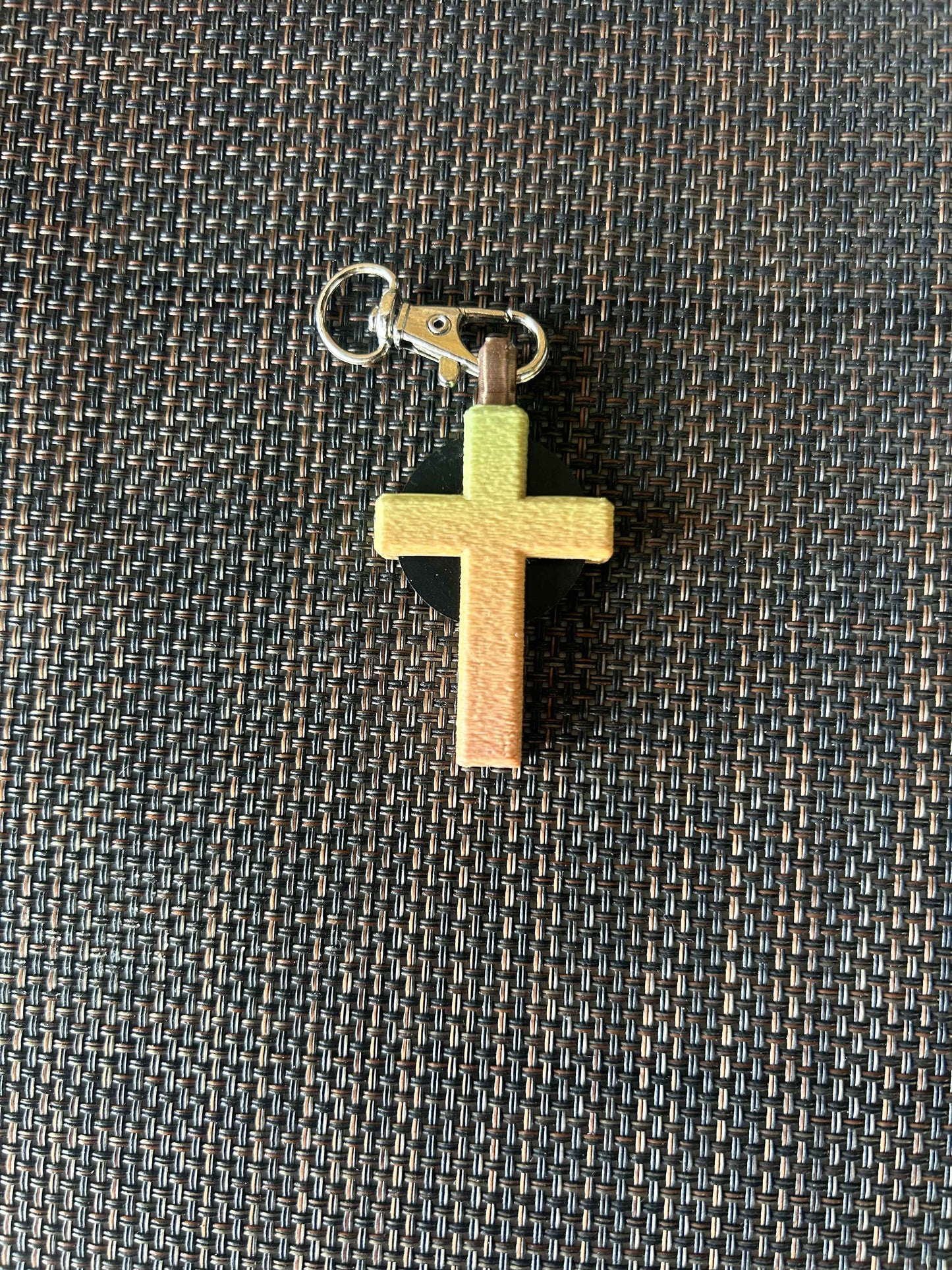 NFC Christian Cross Keychain – Tap into the Word