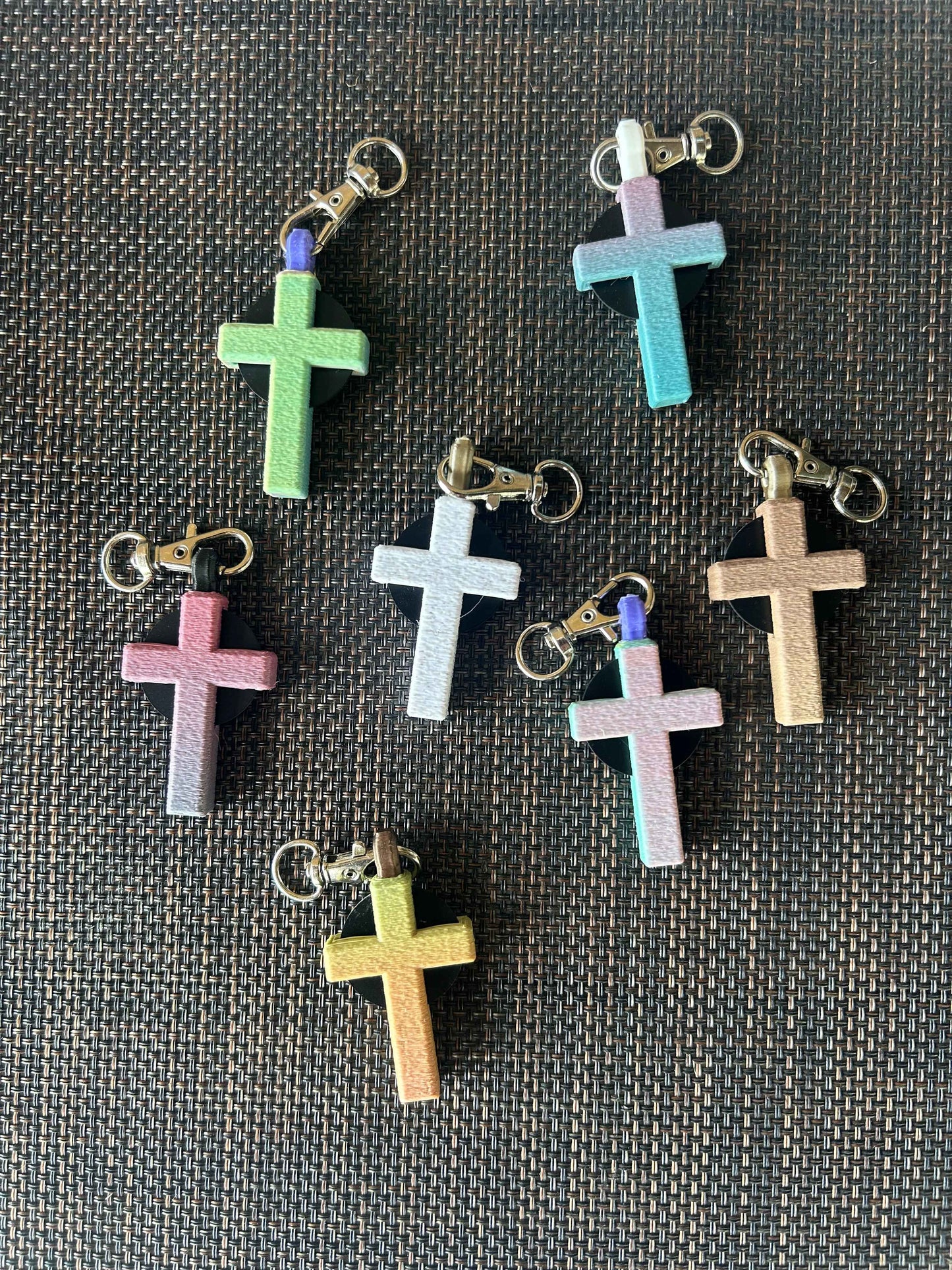 NFC Christian Cross Keychain – Tap into the Word
