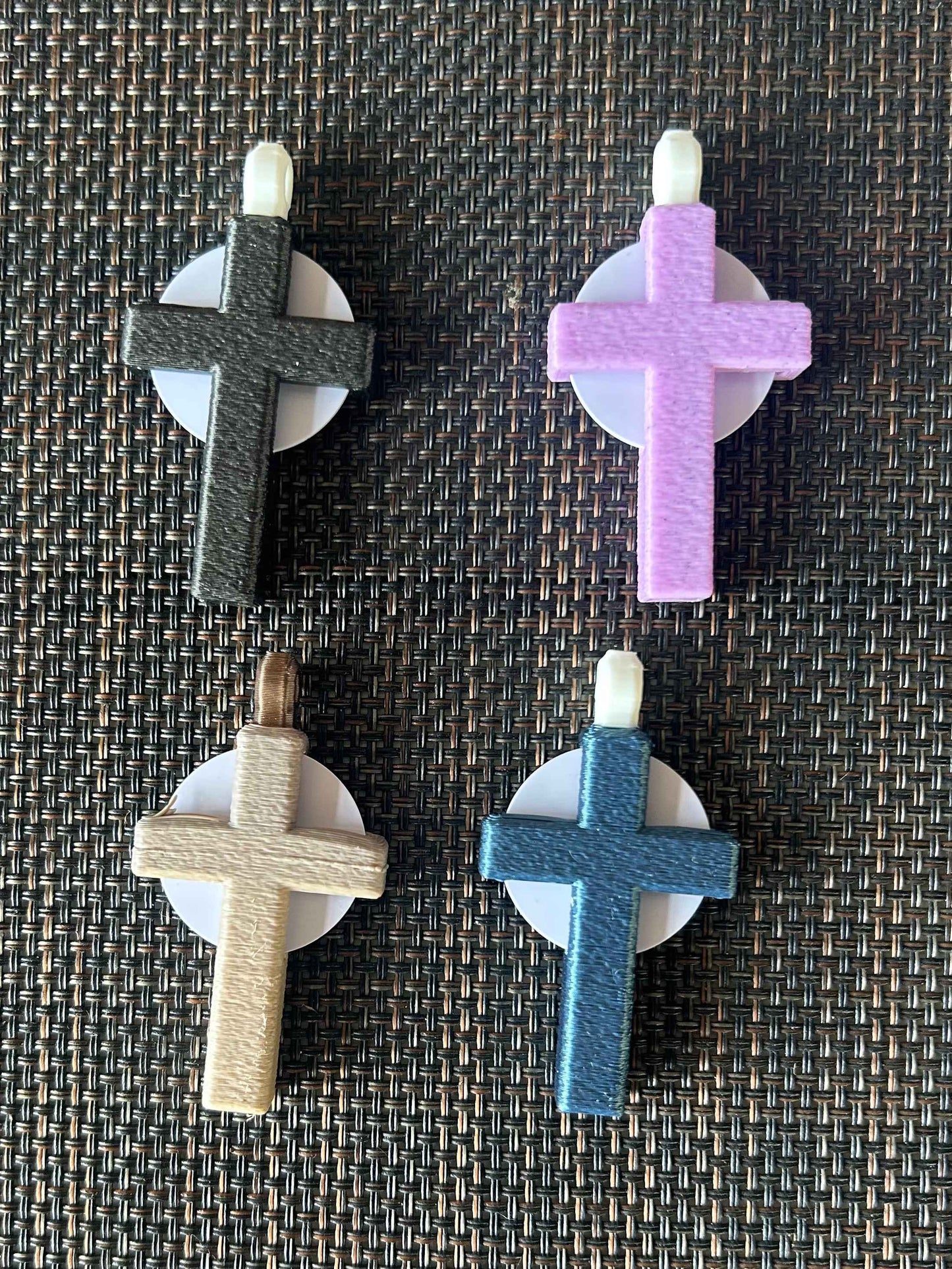 NFC Christian Cross Keychain – Tap into the Word