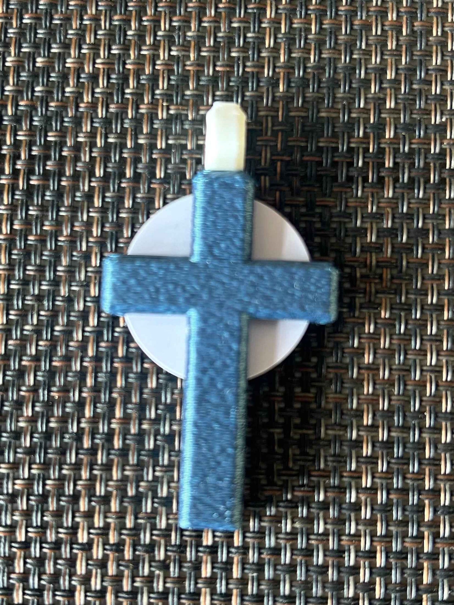 NFC Christian Cross Keychain – Tap into the Word