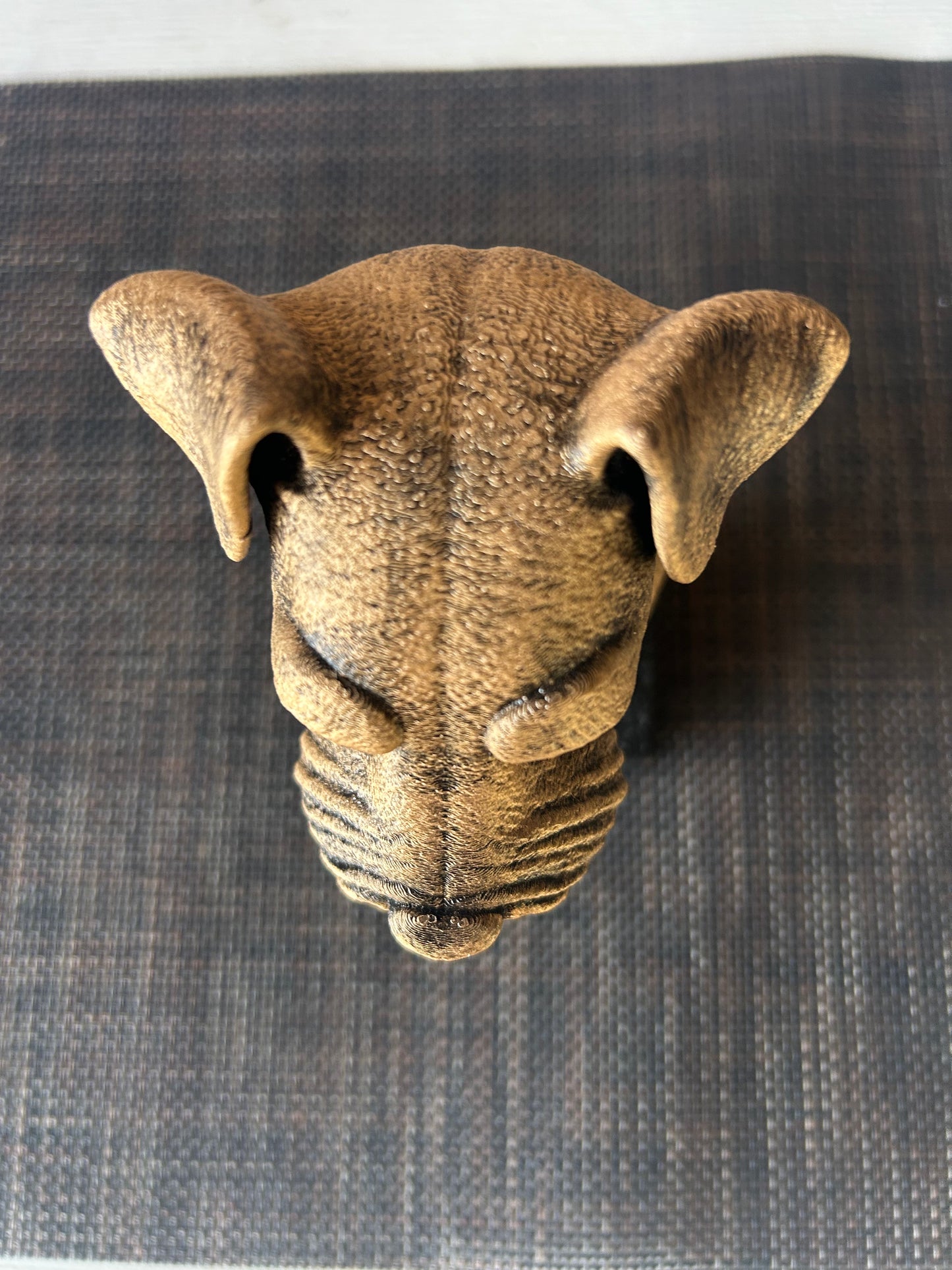 Schnauzer- Hand-Painted, Customizable, 3D Printed, Pet Memorial