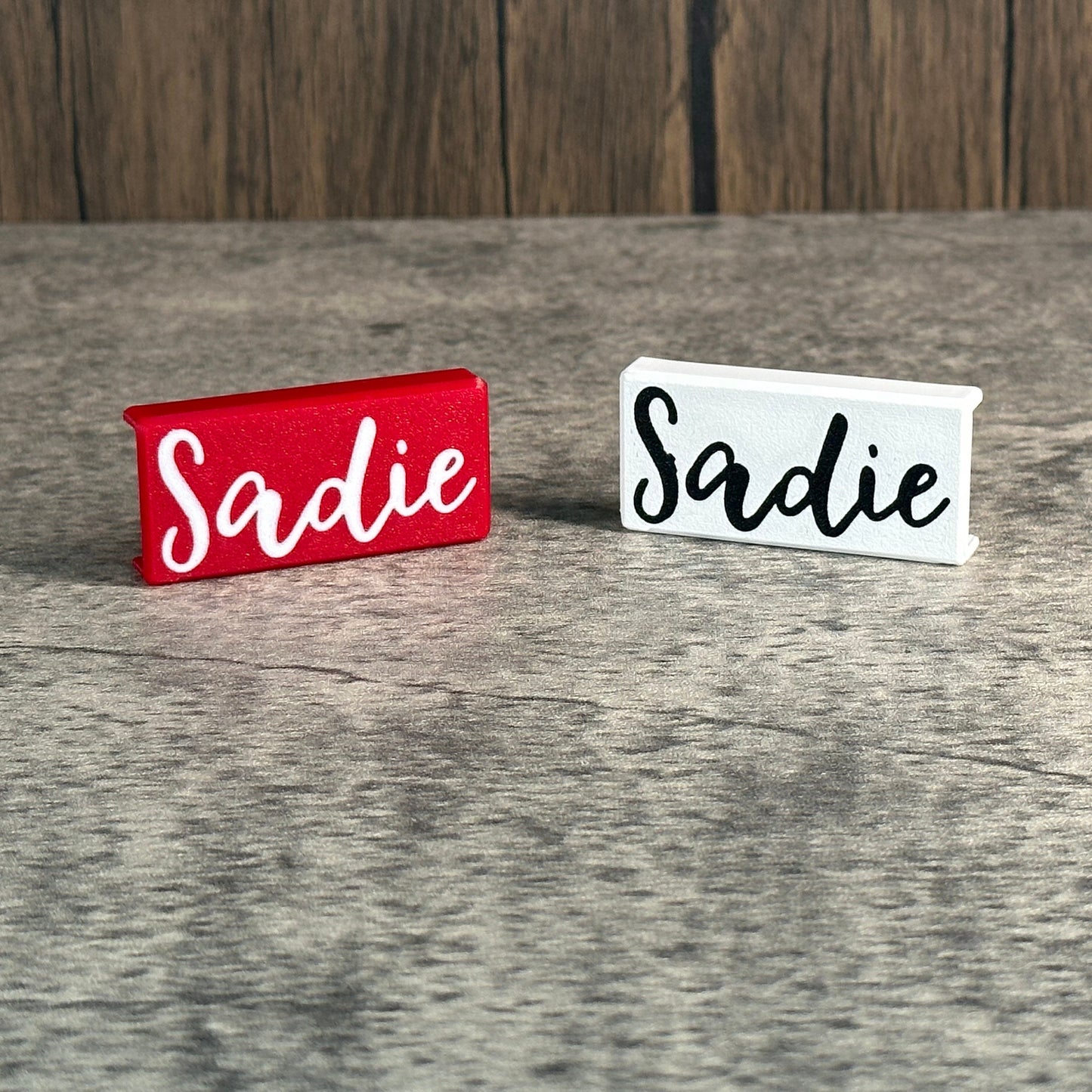 Name Plate for Bottle Tumbler Handle - Fits Handle on Rambler Jr., Rambler Bottles, Yonder Bottles and more