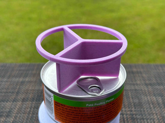 Cat Food Splitter, 5 way cutter, Pet Food Cutter, Divider, Fifths, Easy to Clean, Taffy Cutter, Five Way Splitter