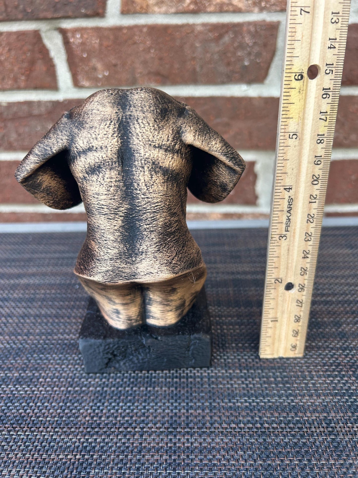 Dachshund Bust - Hand-Painted, Customizable, 3D Printed