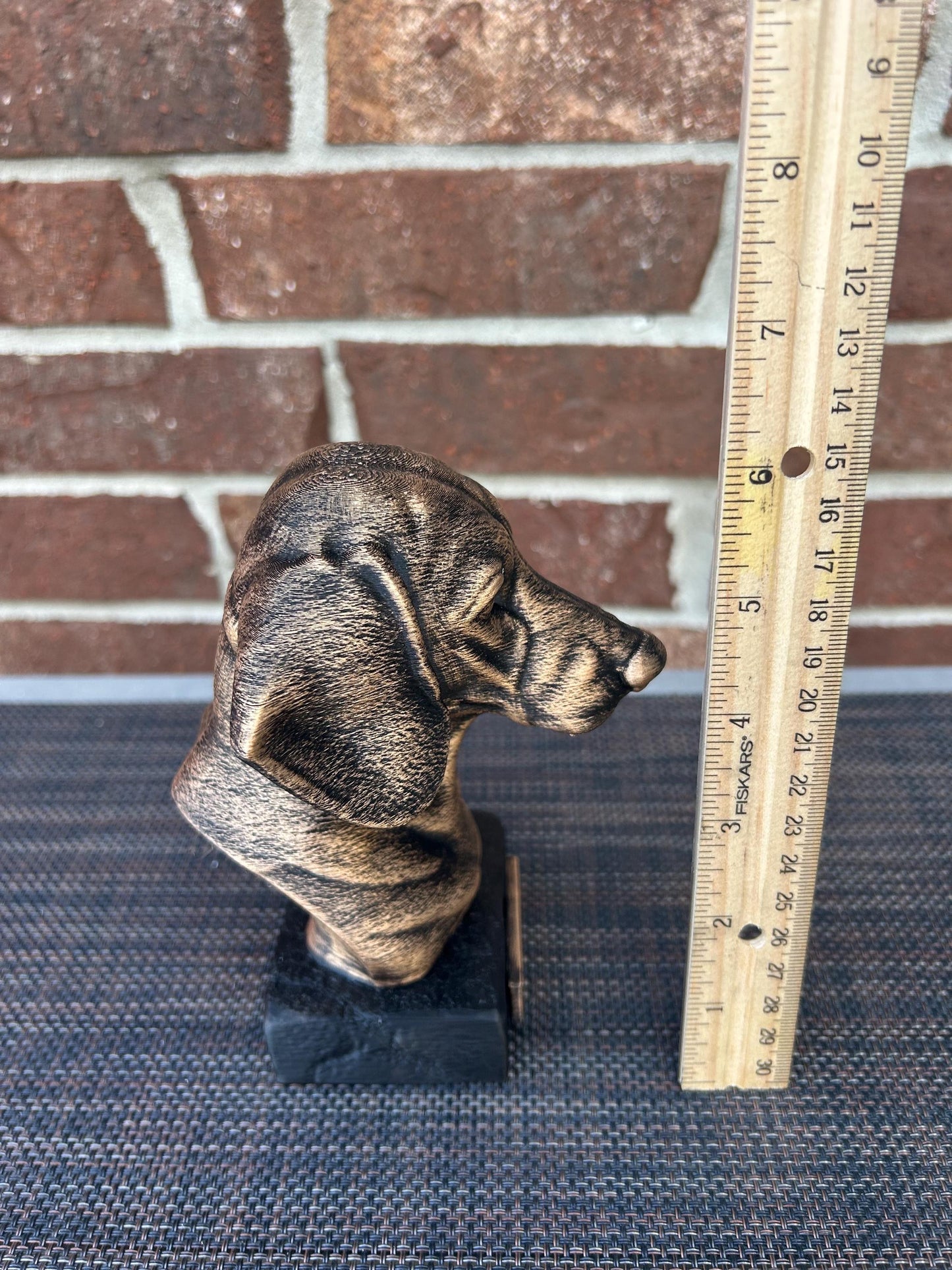 Dachshund Bust - Hand-Painted, Customizable, 3D Printed