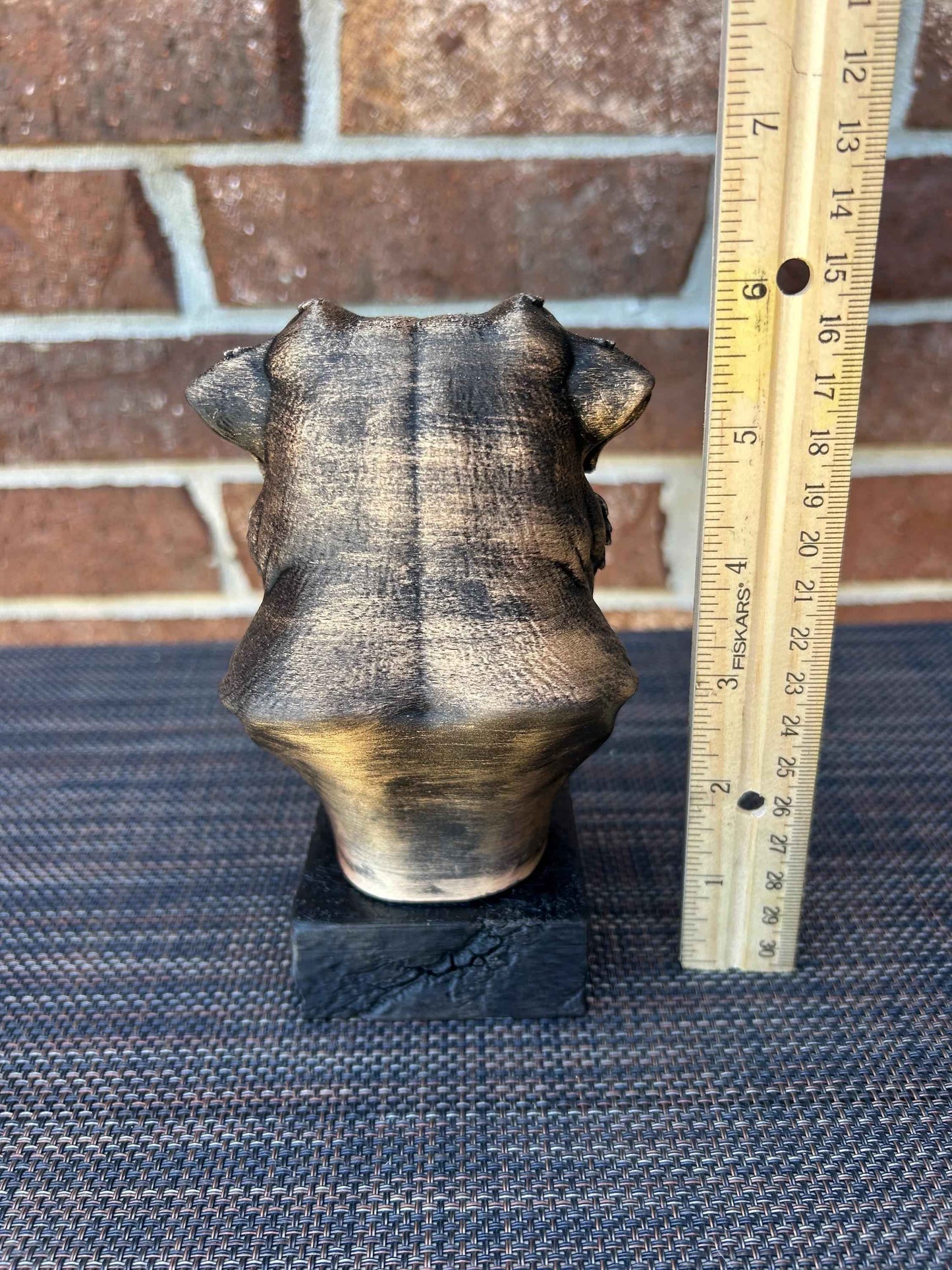 Australian Shepherd Bust - Hand-Painted, Customizable, 3D Printed