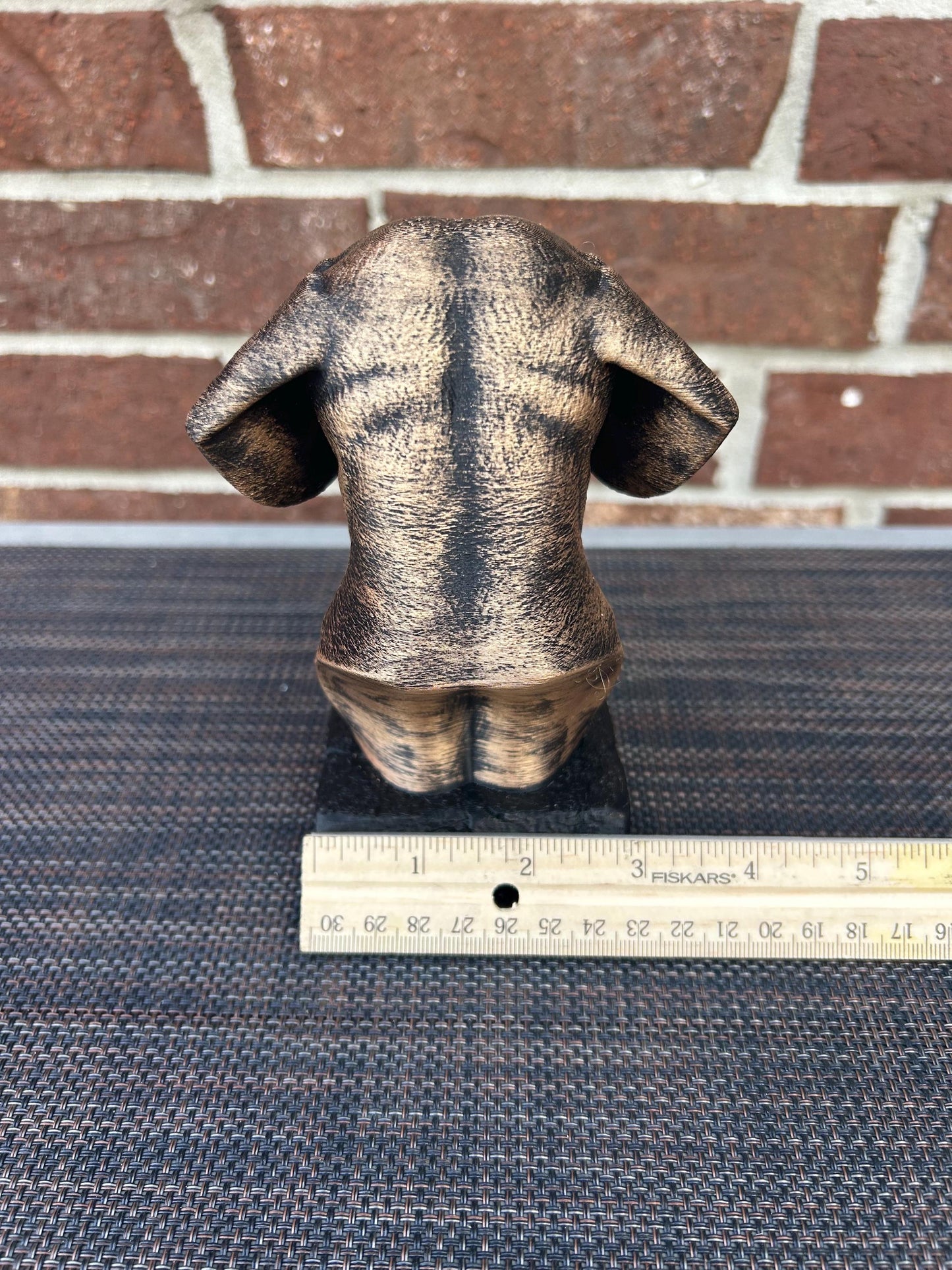 Dachshund Bust - Hand-Painted, Customizable, 3D Printed
