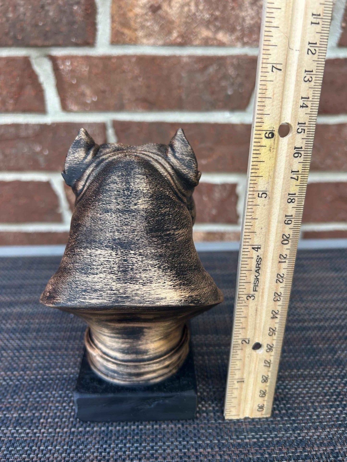 American Bully Bust - Hand-Painted, Customizable, 3D Printed