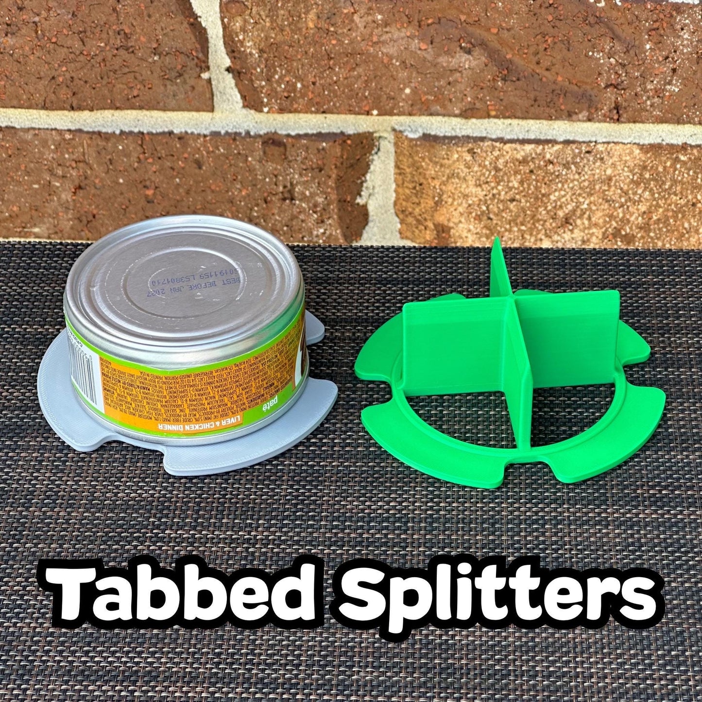 Cat Food Splitter, 3 way cutter, Pet Food Cutter, Divider, Thirds, Easy to Clean, Three Way Splitter