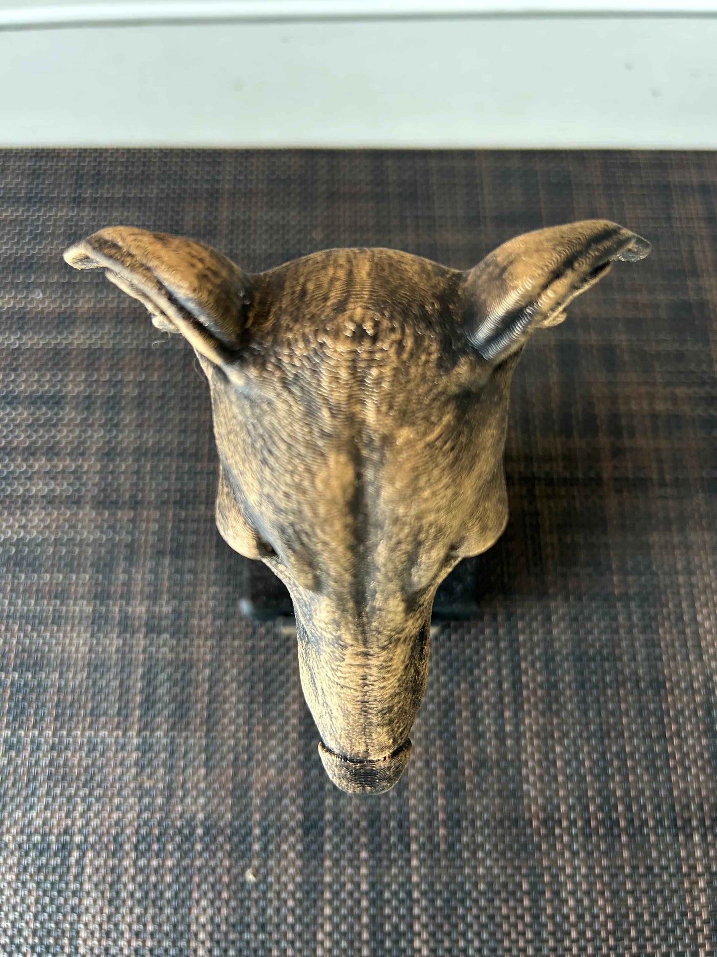 Whippet Bust - Hand-Painted, Customizable, 3D Printed