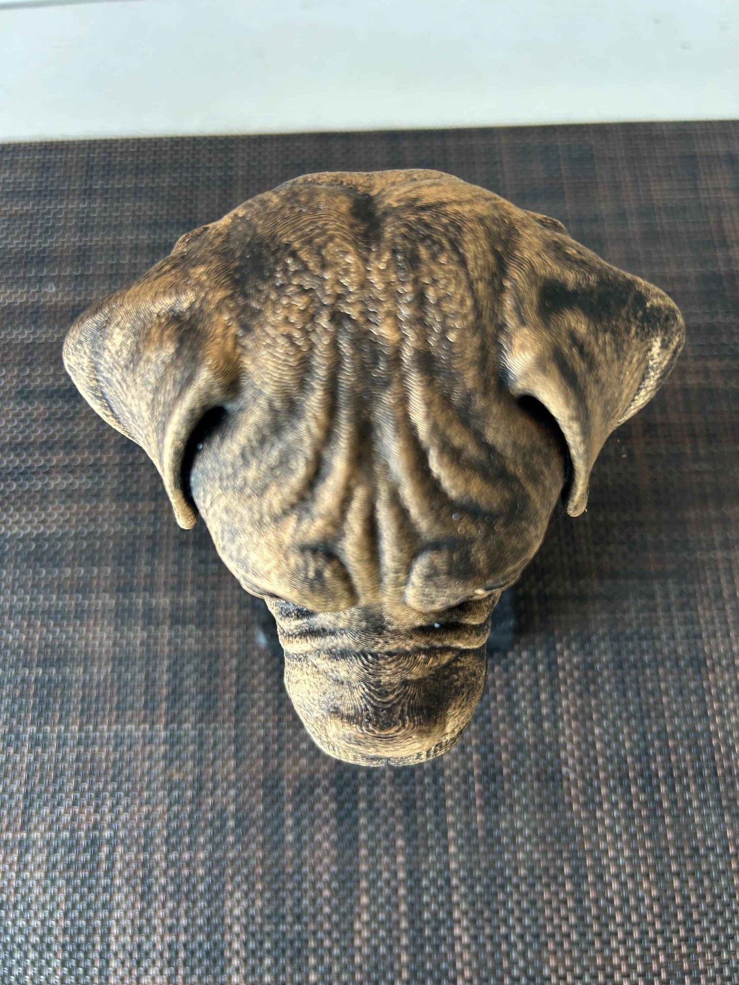 Boxer Bust - Hand-Painted, Customizable, 3D Printed