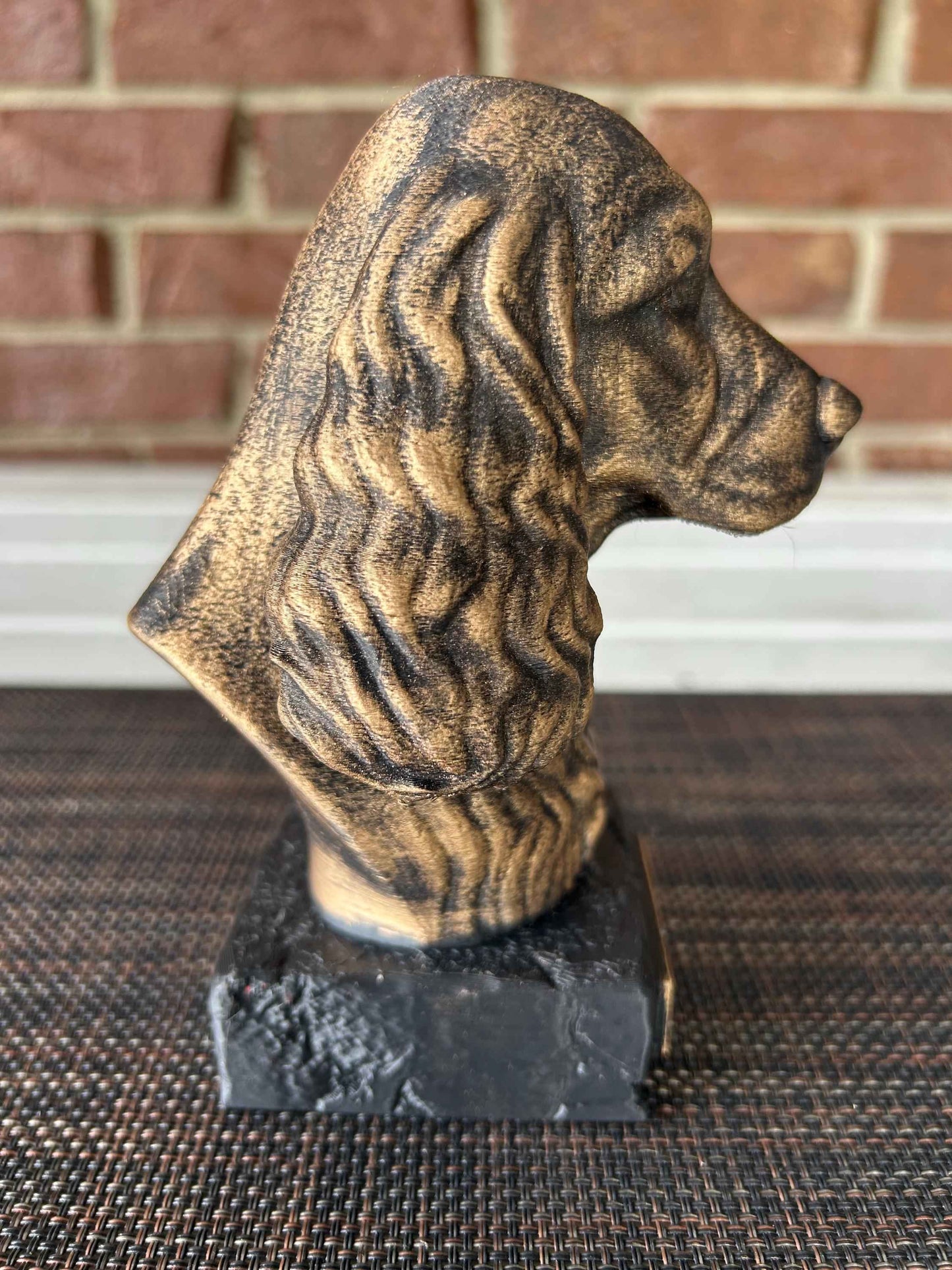 Cocker Spaniel - Hand-Painted, Customizable, 3D Printed