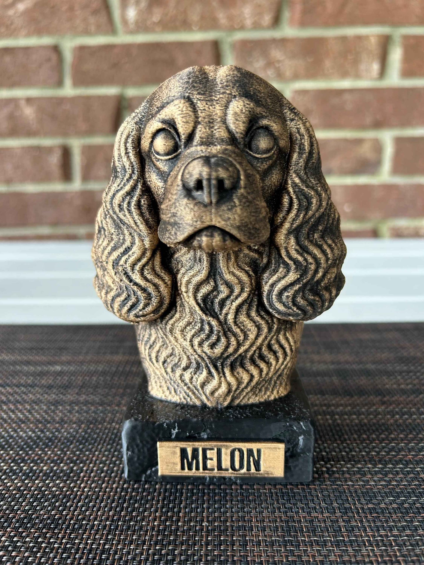 Cavalier King Charles Spaniel - Hand-Painted, Customizable, 3D Printed