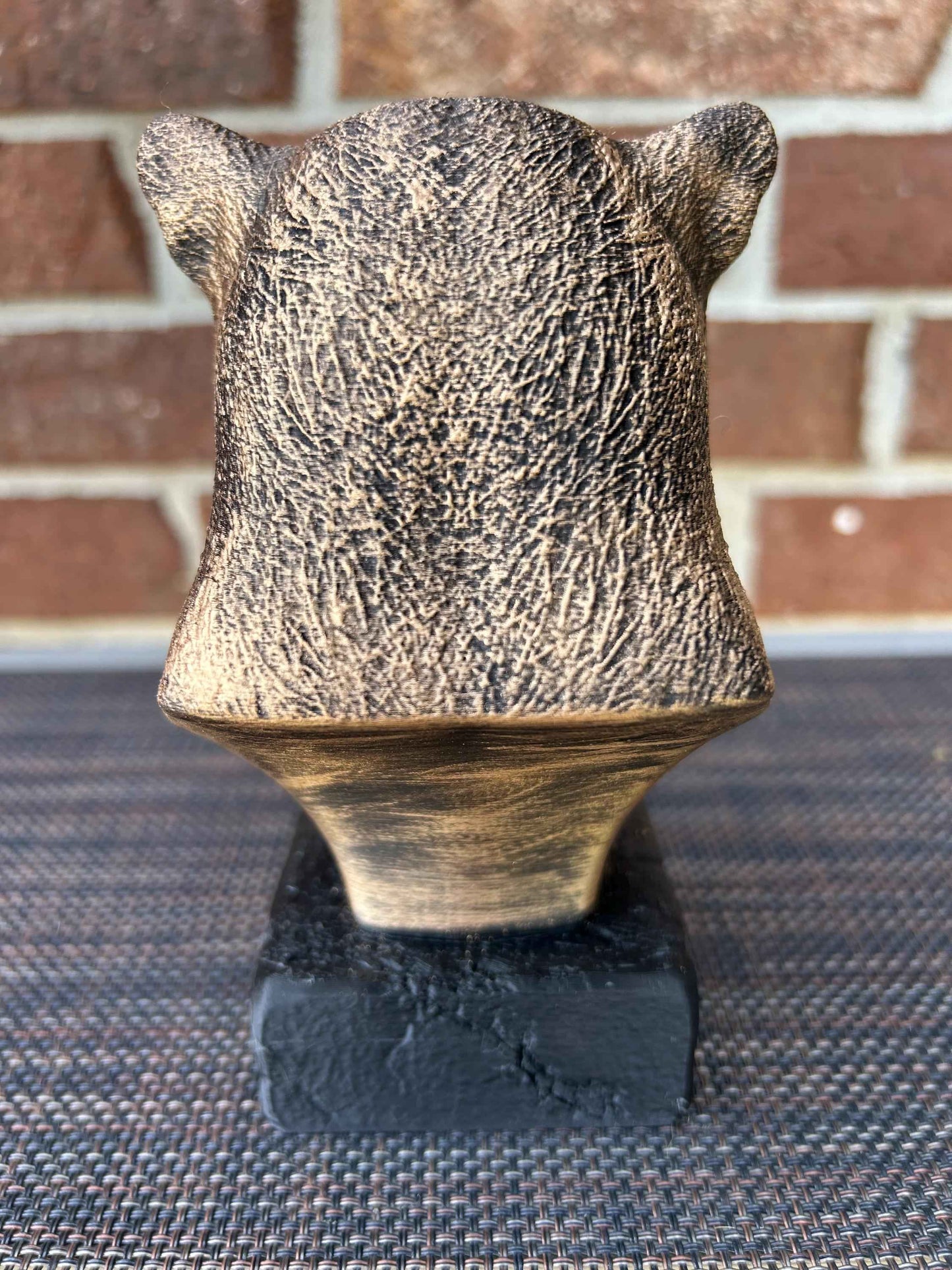 Jaguar Bust - Hand-Painted, Customizable, 3D Printed