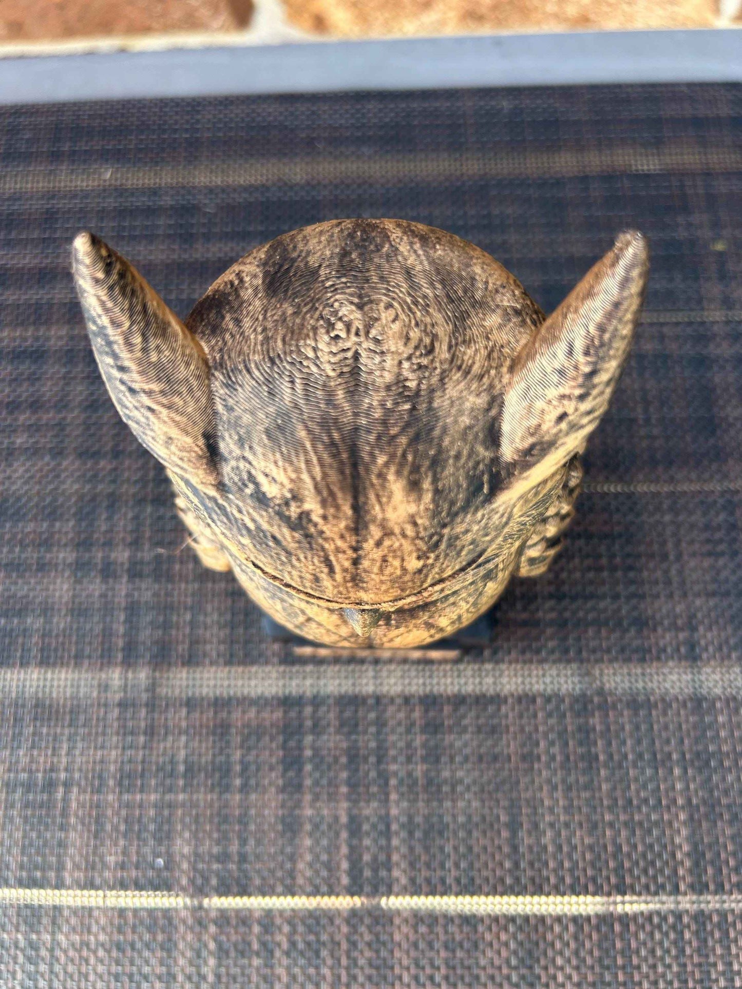 Owl Bust - Hand-Painted, Customizable, 3D Printed