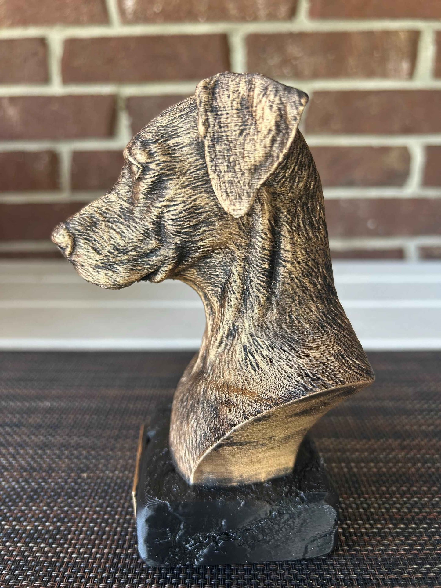 Doberman Natural Ears - Hand-Painted, Customizable, 3D Printed