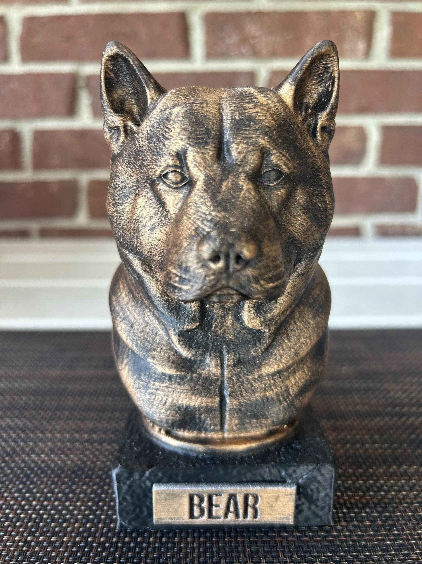 Akita - Hand-Painted, Customizable, 3D Printed