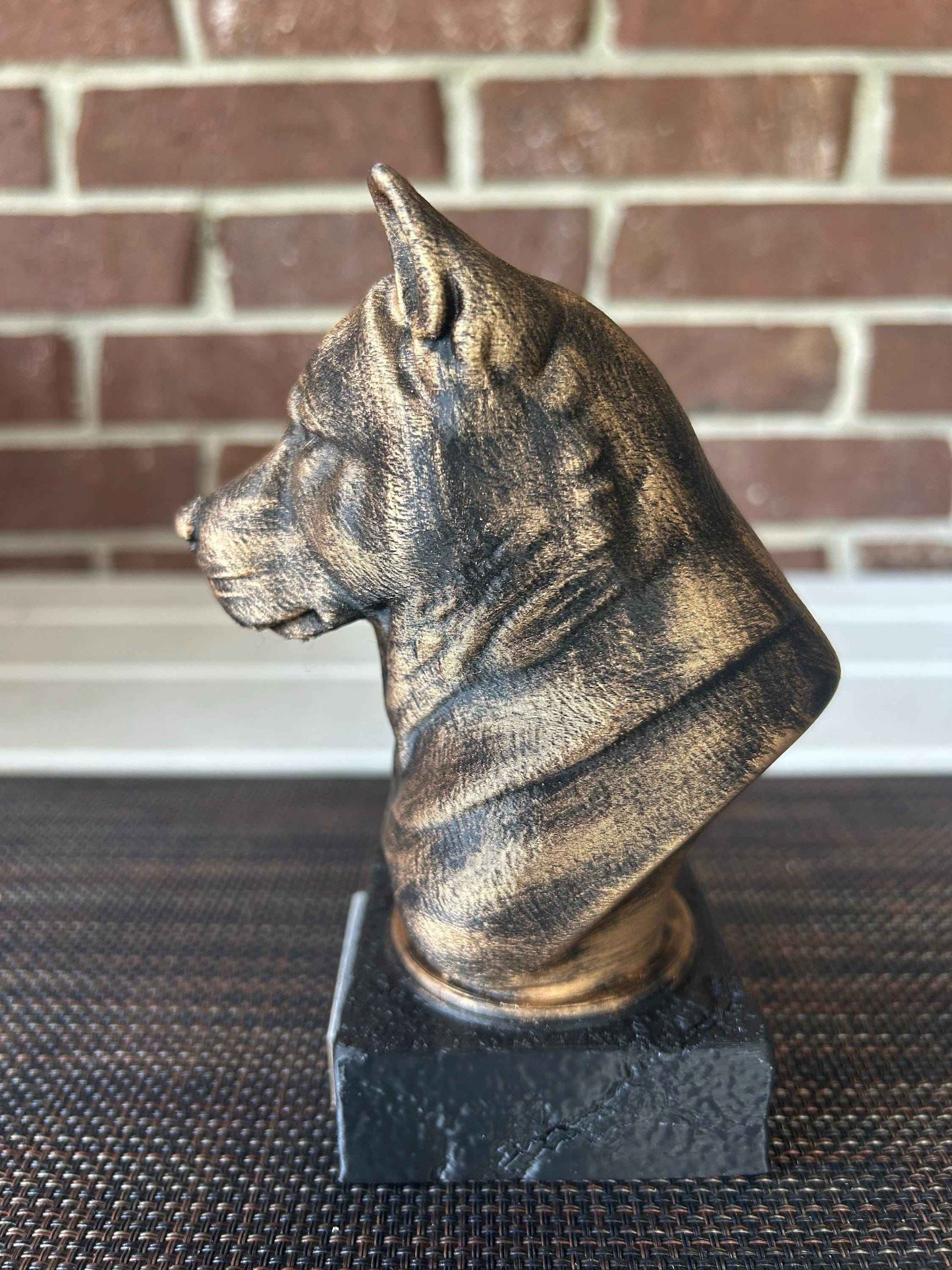 Akita - Hand-Painted, Customizable, 3D Printed