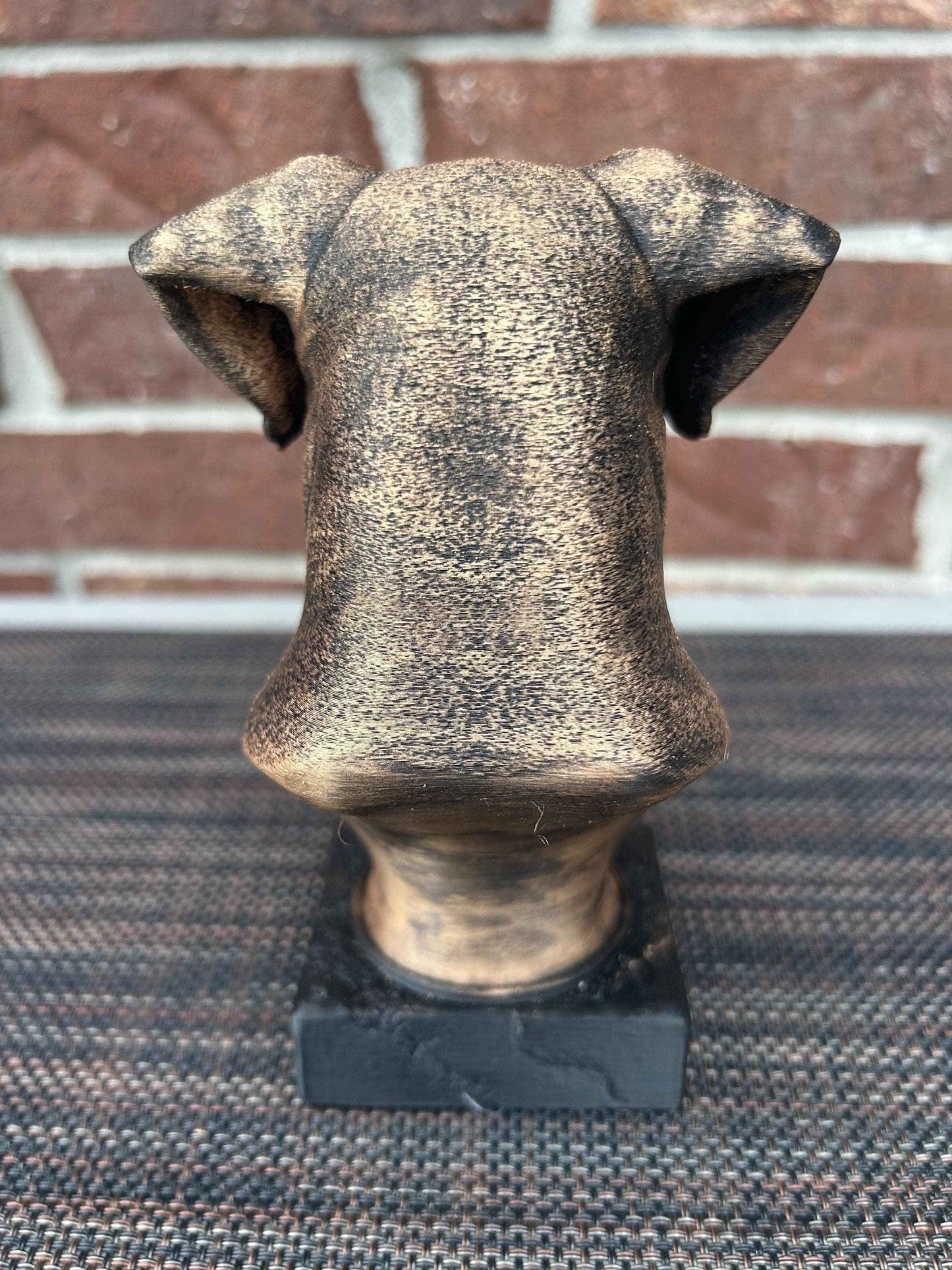 Great Dane Bust - Hand-Painted, Customizable, 3D Printed
