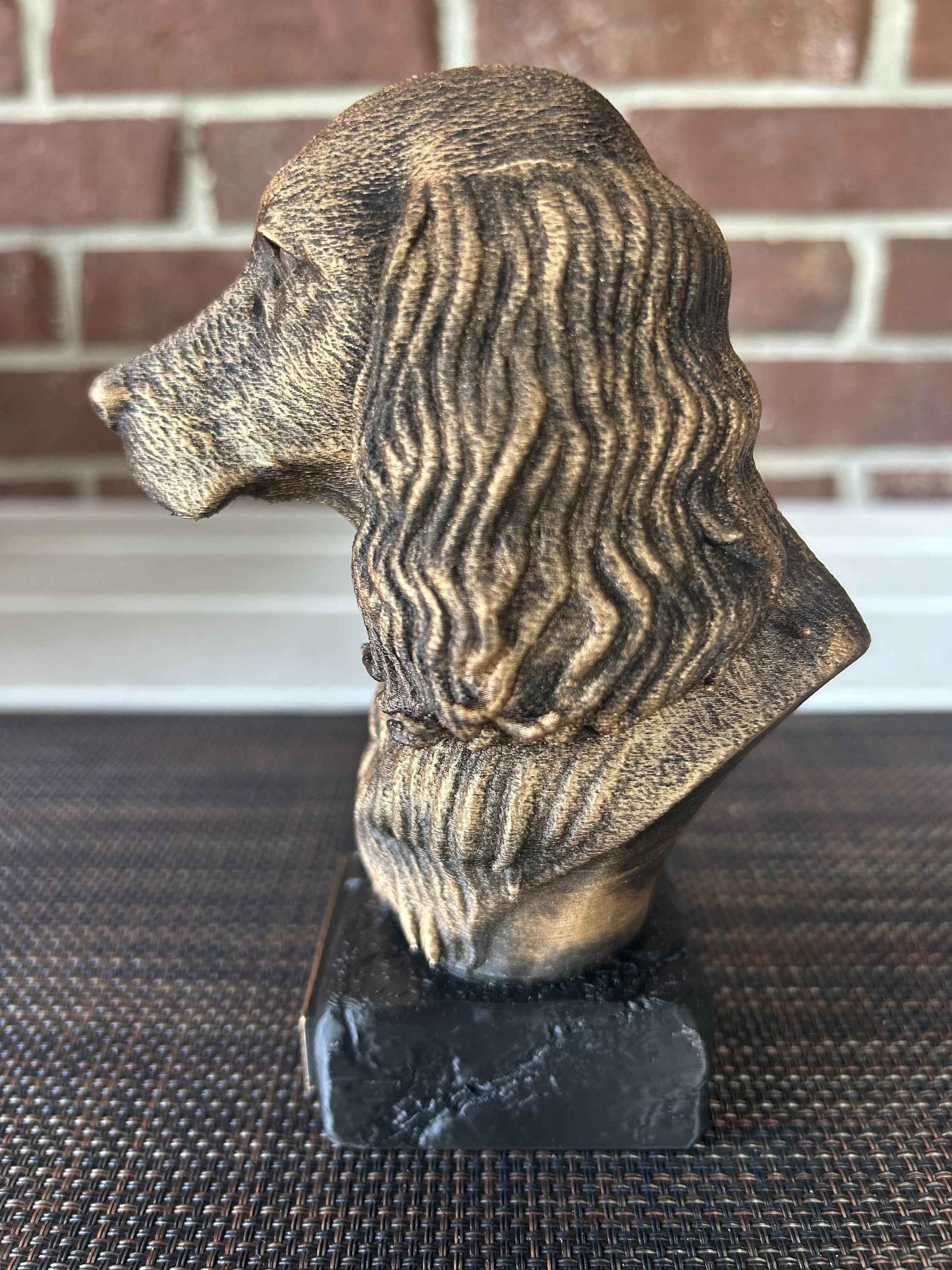 Springer Spaniel - Hand-Painted, Customizable, 3D Printed