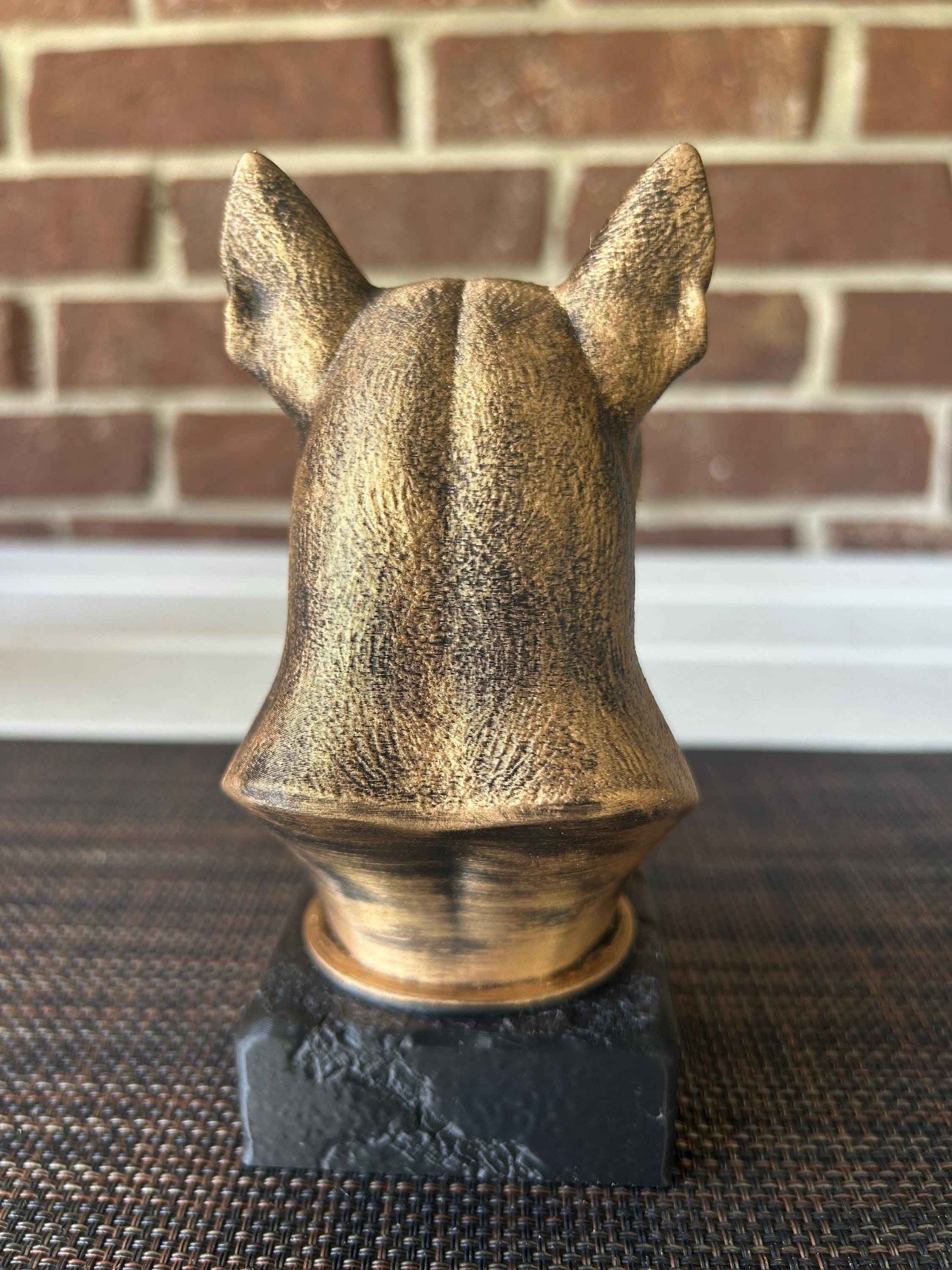 Bull Terrier - Hand-Painted, Customizable, 3D Printed