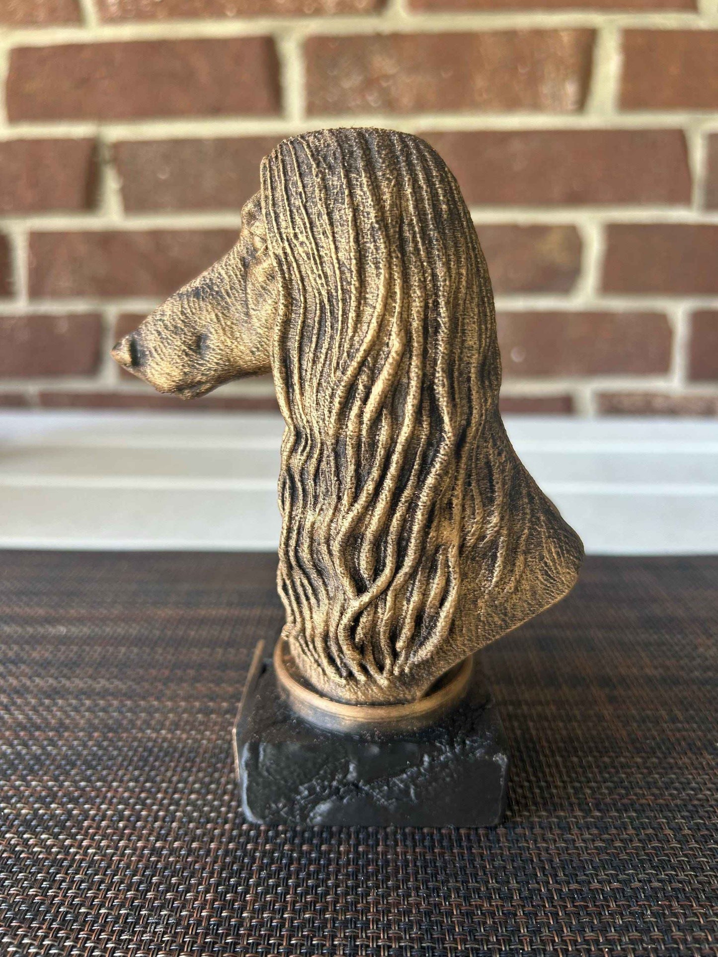 Afghan Hound - Hand-Painted, Customizable, 3D Printed