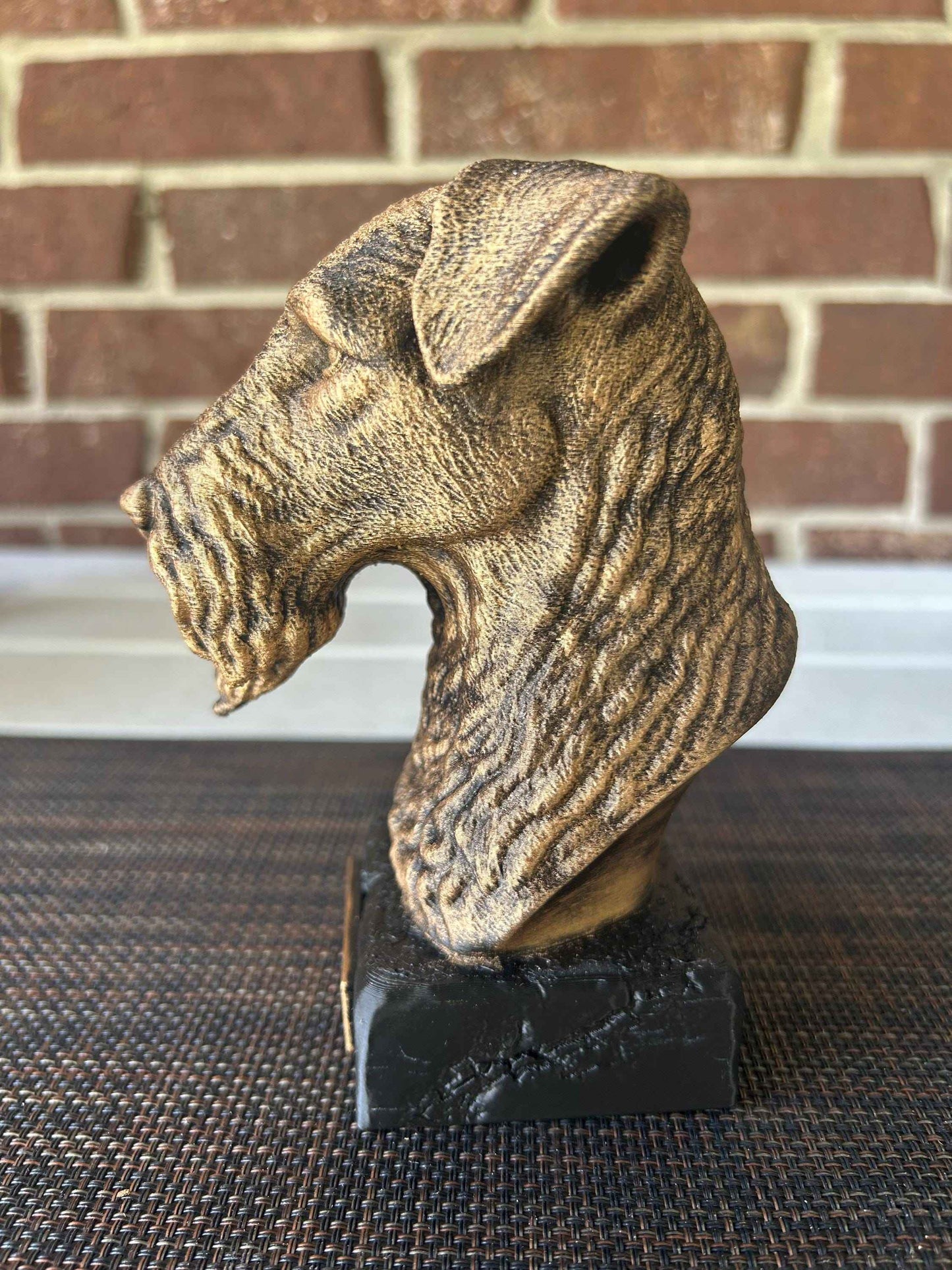 Kerry Blue Terrier - Hand-Painted, Customizable, 3D Printed