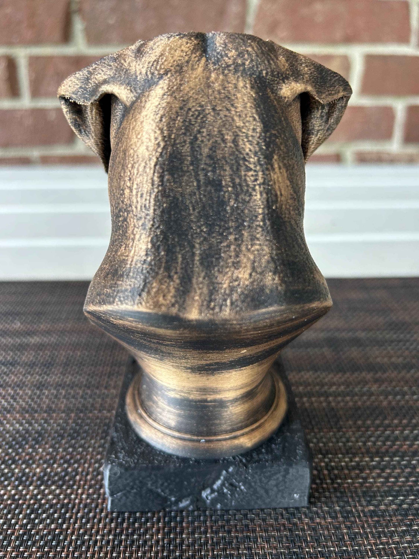 Boxer Bust - Hand-Painted, Customizable, 3D Printed