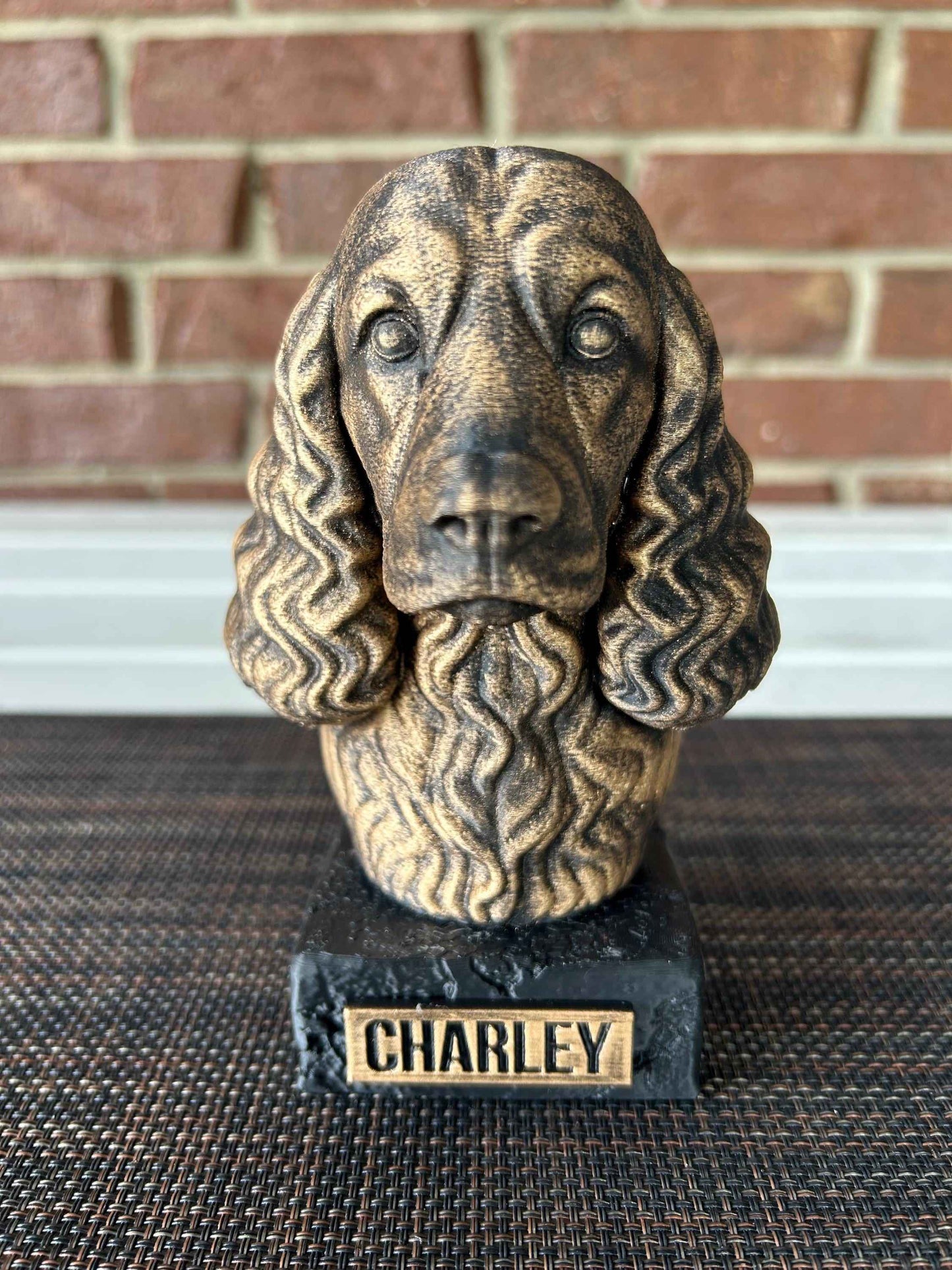 Cocker Spaniel - Hand-Painted, Customizable, 3D Printed