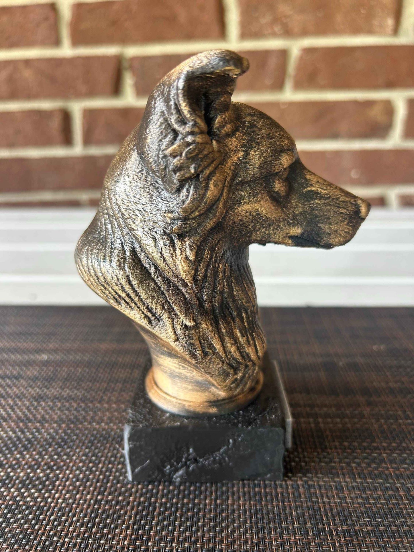 Border Collie - Hand-Painted, Customizable, 3D Printed