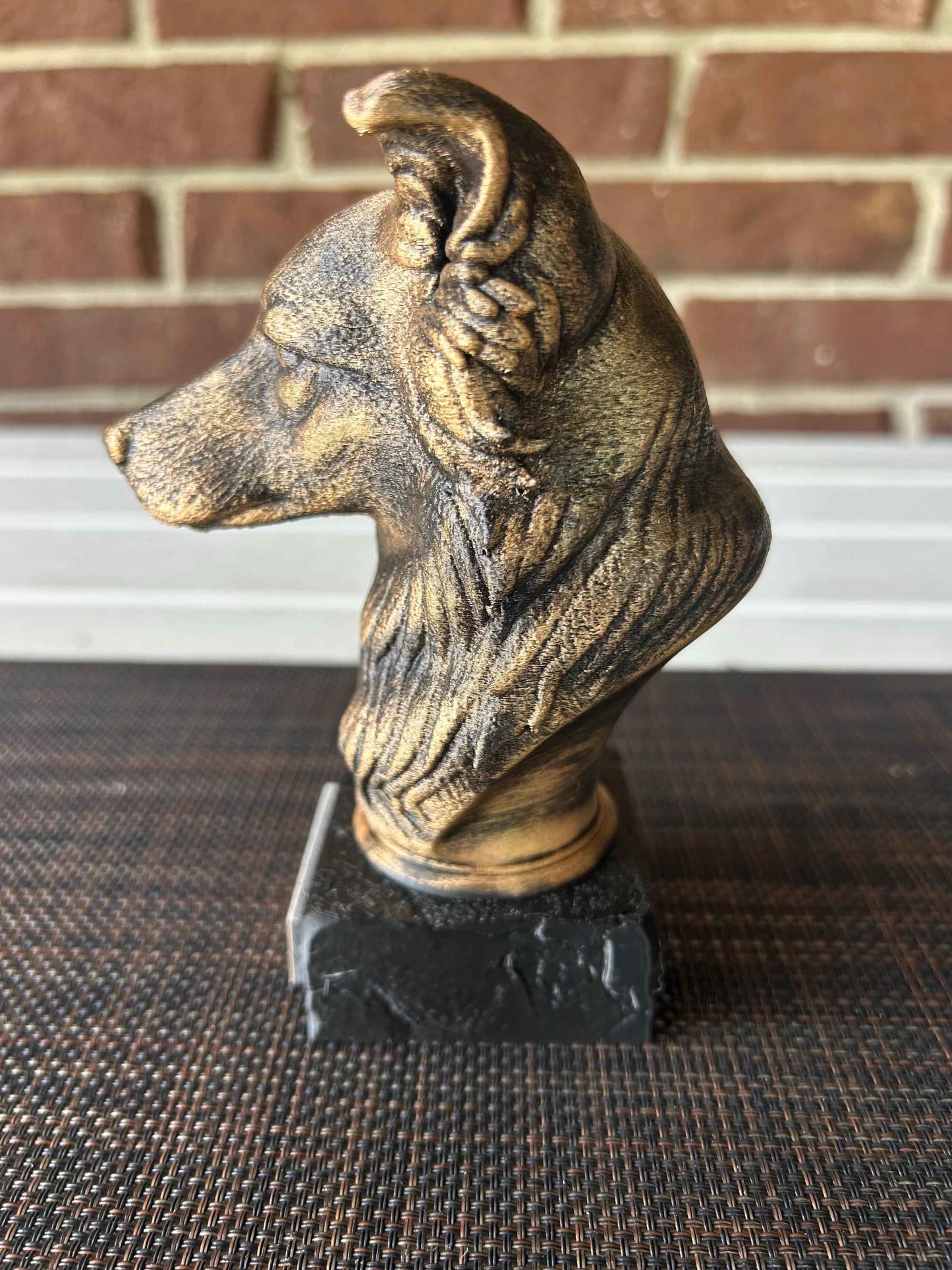 Border Collie - Hand-Painted, Customizable, 3D Printed