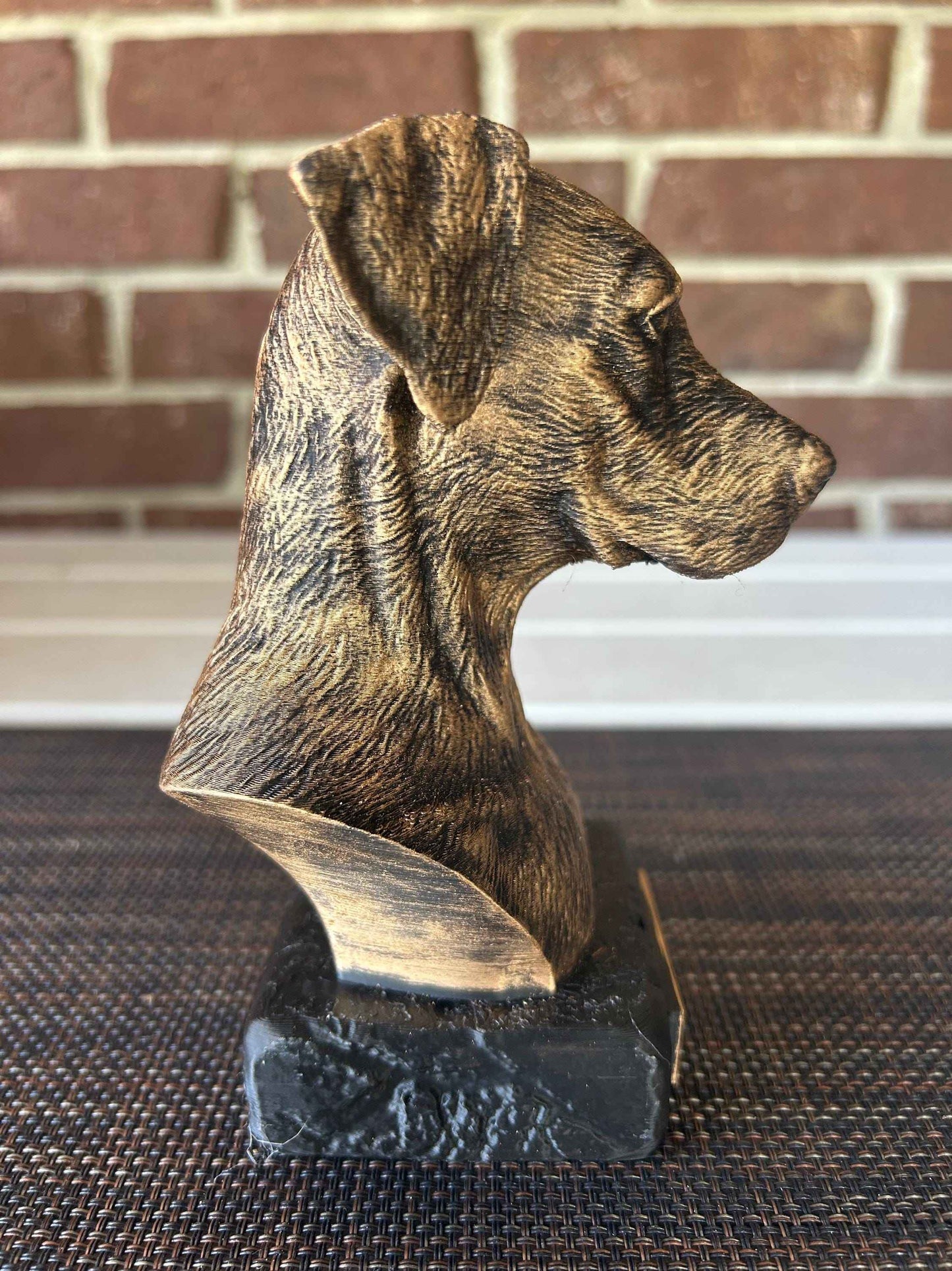 Doberman Natural Ears - Hand-Painted, Customizable, 3D Printed