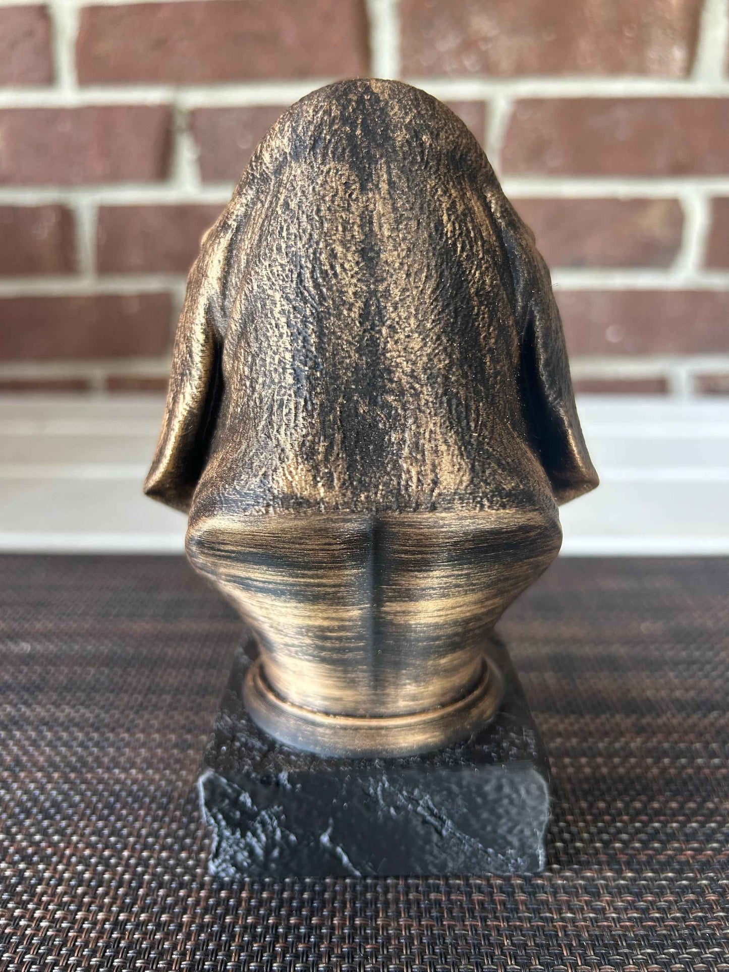 Basset Hound - Hand-Painted, Customizable, 3D Printed