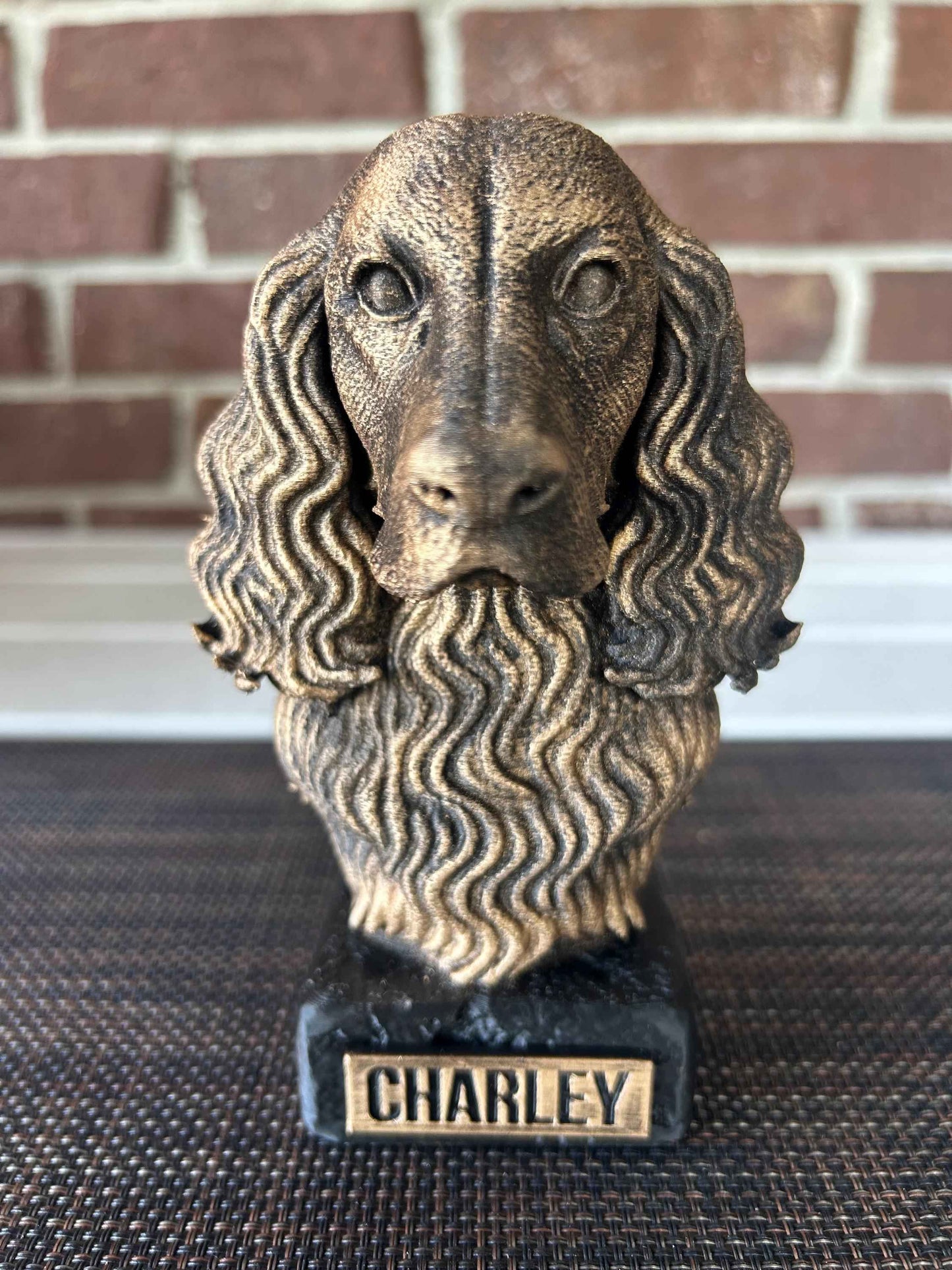 Springer Spaniel - Hand-Painted, Customizable, 3D Printed