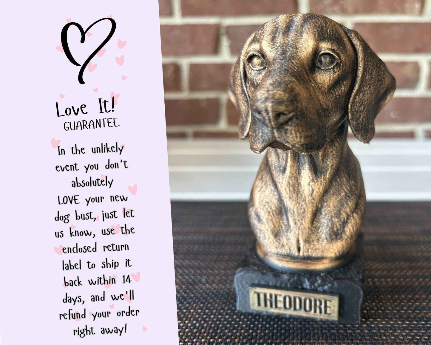 Hungarian Vizsla - Hand-Painted, Customizable, 3D Printed