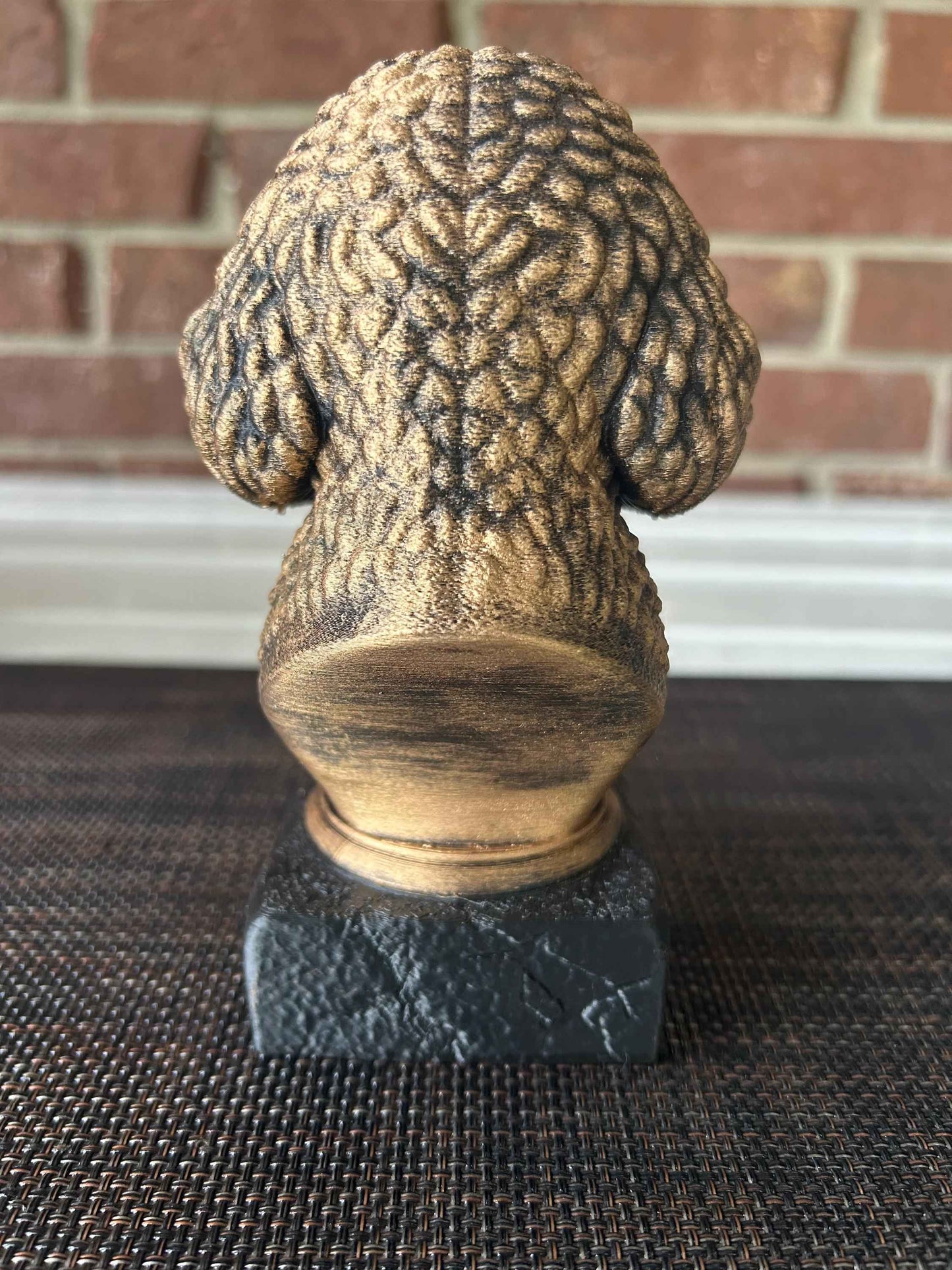 Labradoodle - Hand-Painted, Customizable, 3D Printed