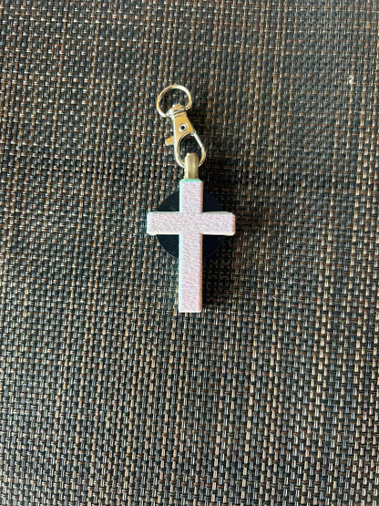 NFC Christian Cross Keychain – Tap into the Word