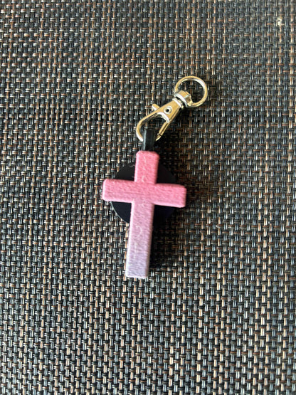 NFC Christian Cross Keychain – Tap into the Word