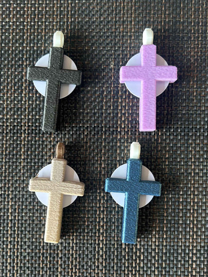 NFC Christian Cross Keychain – Tap into the Word