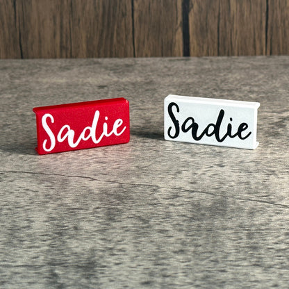 Name Plate for Bottle Tumbler Handle - Fits Handle on Rambler Jr., Rambler Bottles, Yonder Bottles and more