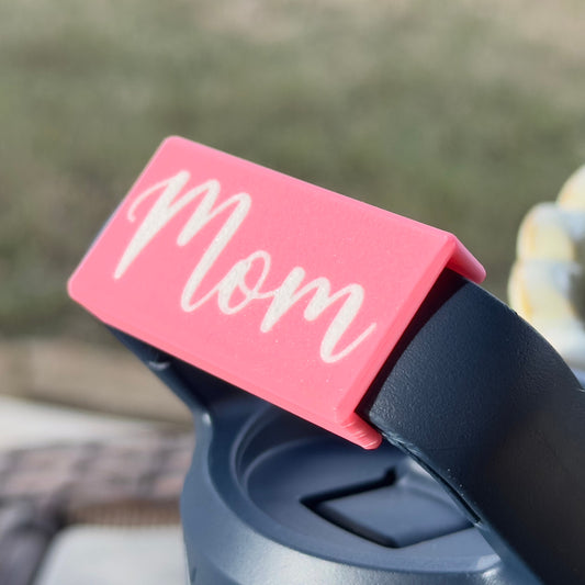 Name Plate for Bottle Tumbler Handle - Fits Handle on Rambler Jr., Rambler Bottles, Yonder Bottles and more