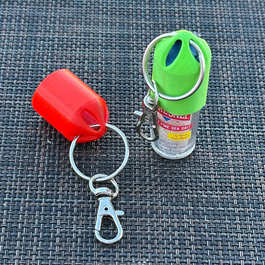 Keychain for Redmond Real Salt Mini Shaker, Keychain salt shaker, grip holder