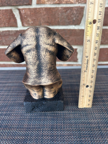 Dachshund Bust - Hand-Painted, Customizable, 3D Printed