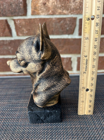 Chihuahua Bust - Hand-Painted, Customizable, 3D Printed