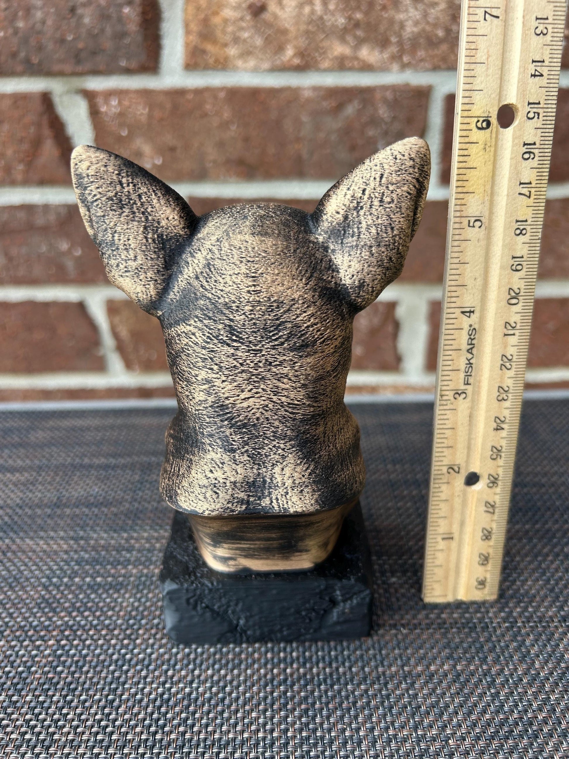 Chihuahua Bust - Hand-Painted, Customizable, 3D Printed