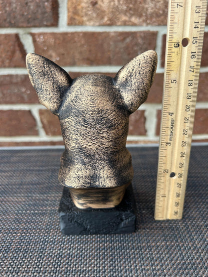 Chihuahua Bust - Hand-Painted, Customizable, 3D Printed