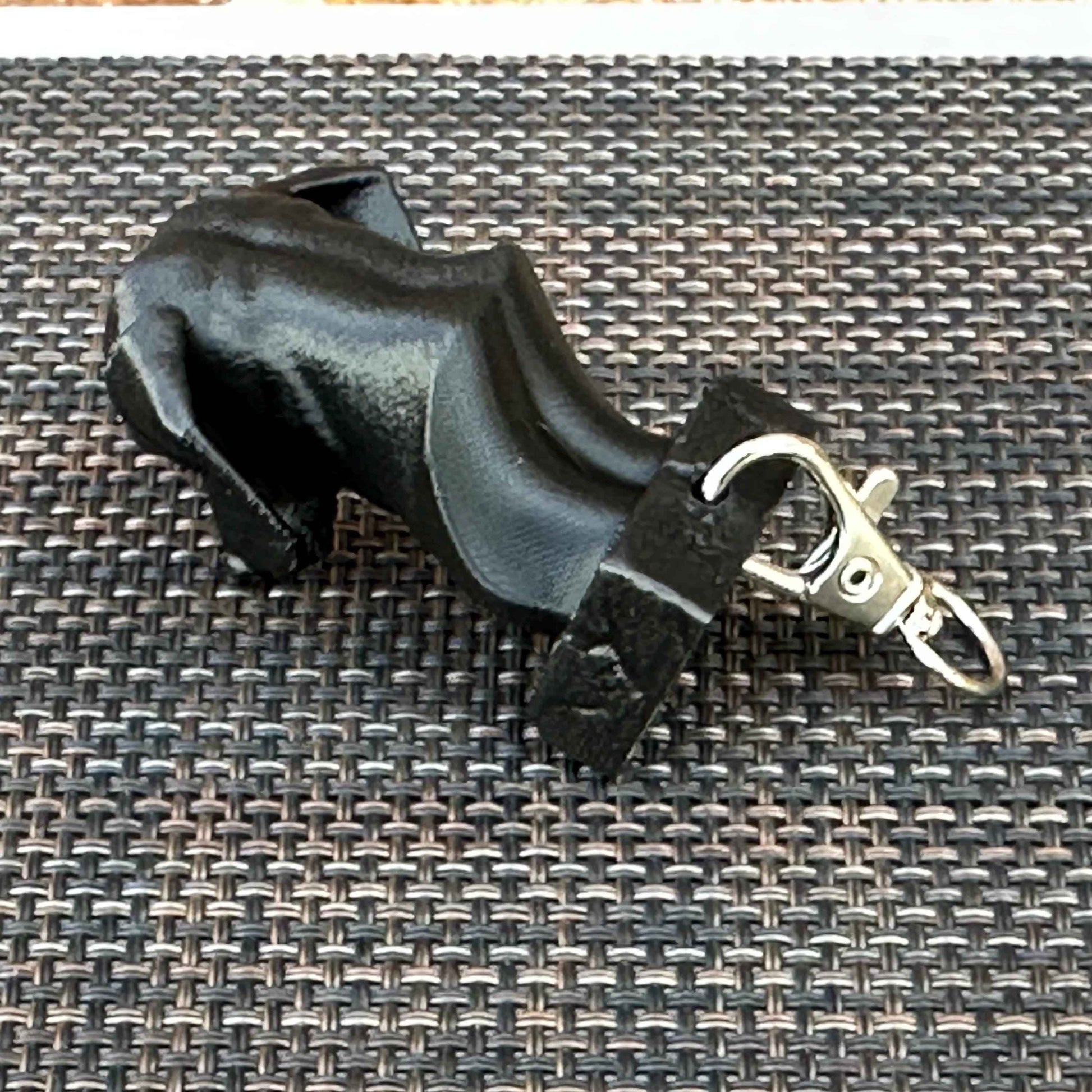 Dachshund Keychain Bust -  3D Printed - Desk Toy - Board Game Token